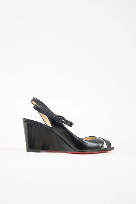 Patent Wedge Heel sold by VSP Consignment