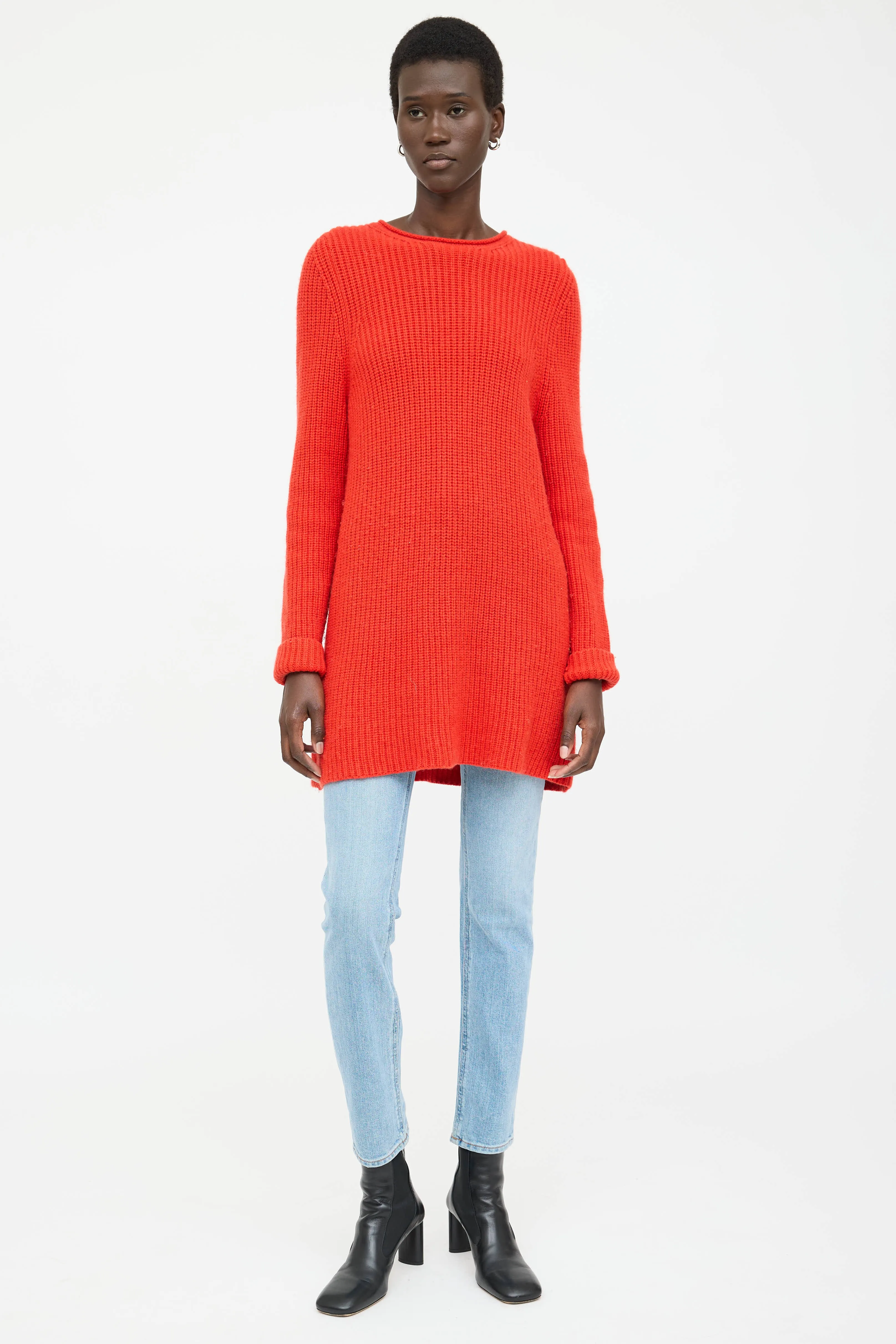 Cashmere Knit Ribbed Sweater sold by VSP Consignment product image thumbnail 5
