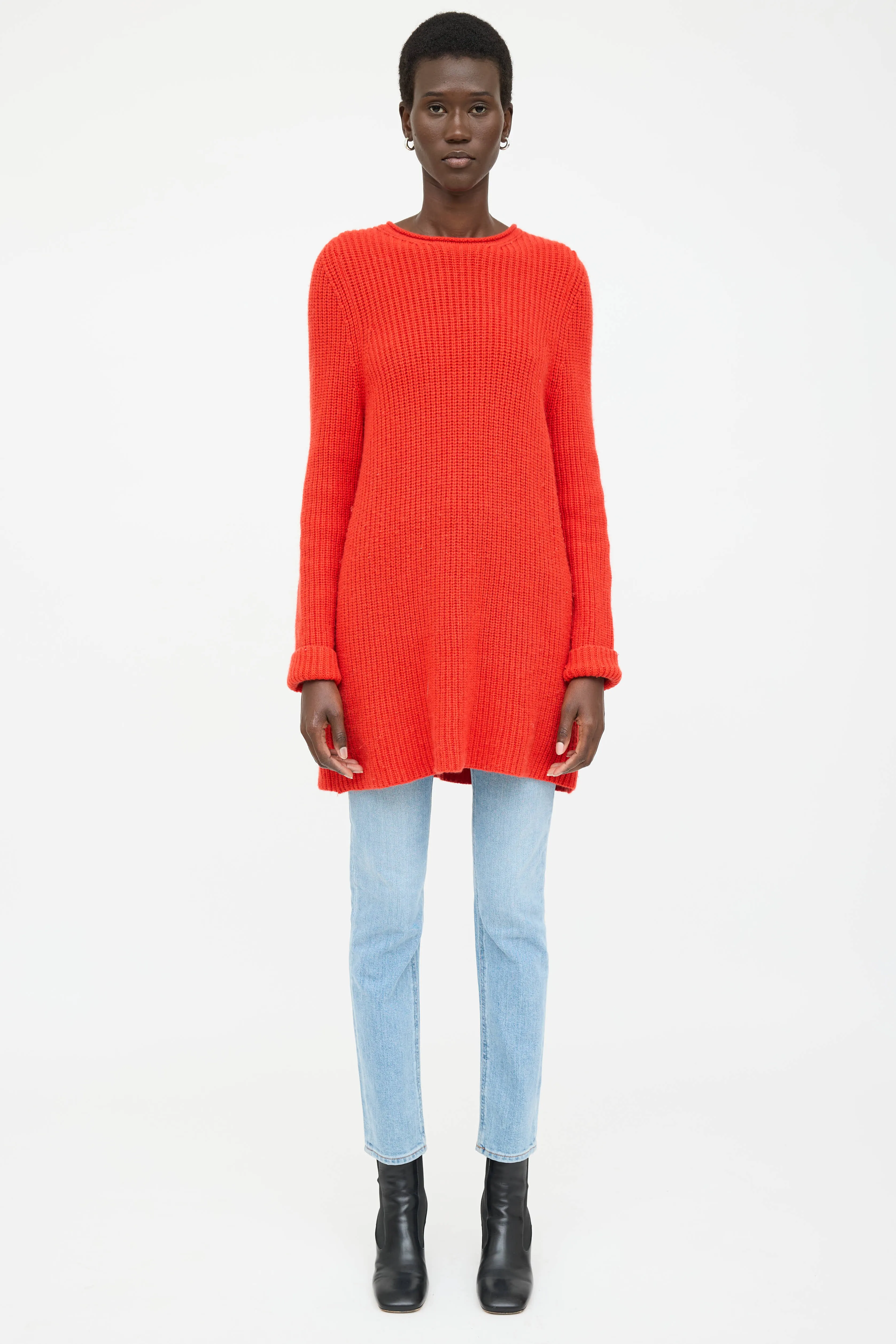 Cashmere Knit Ribbed Sweater sold by VSP Consignment product image thumbnail 2
