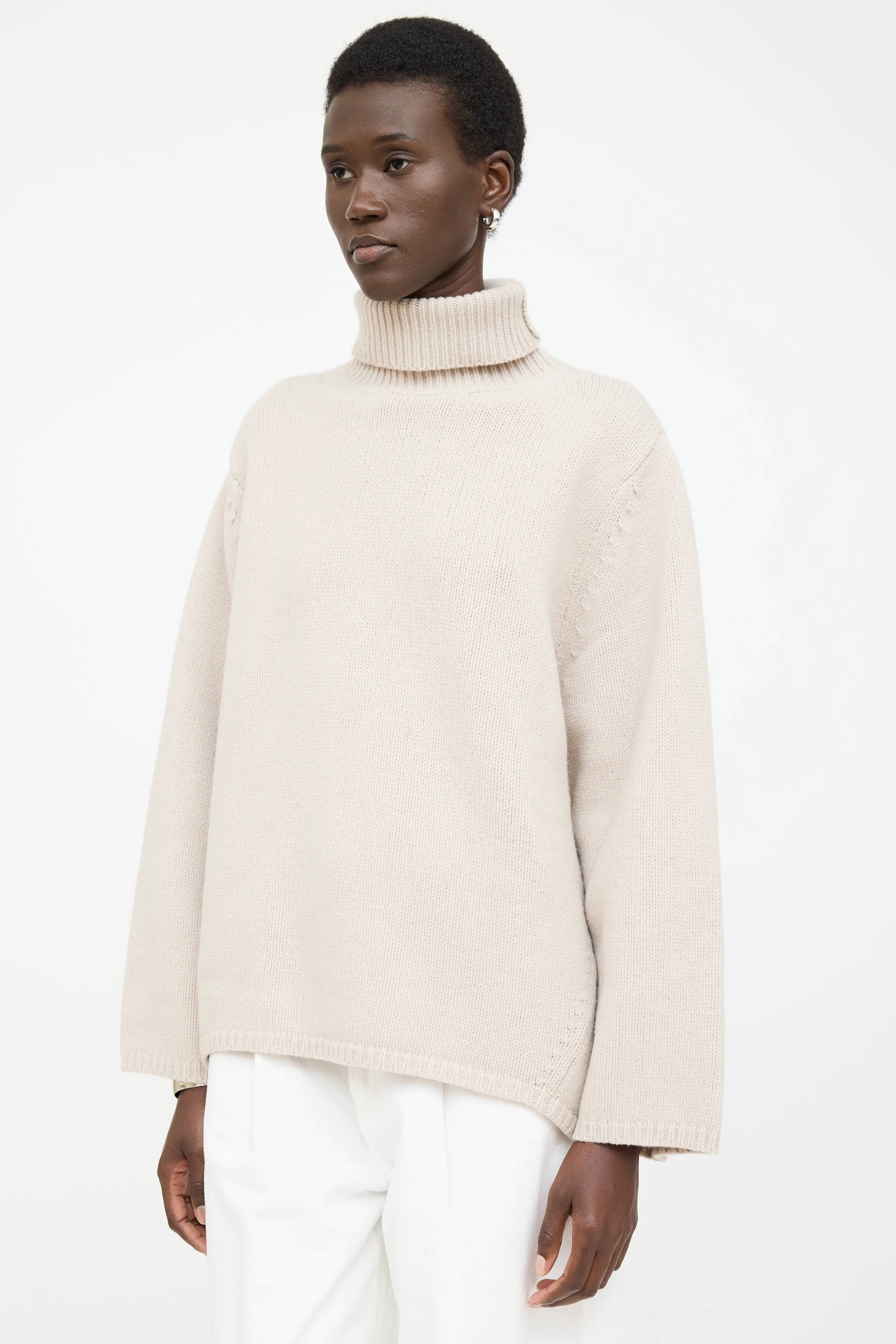 Wool Knit Turtleneck Sweater sold by VSP Consignment product image thumbnail 3
