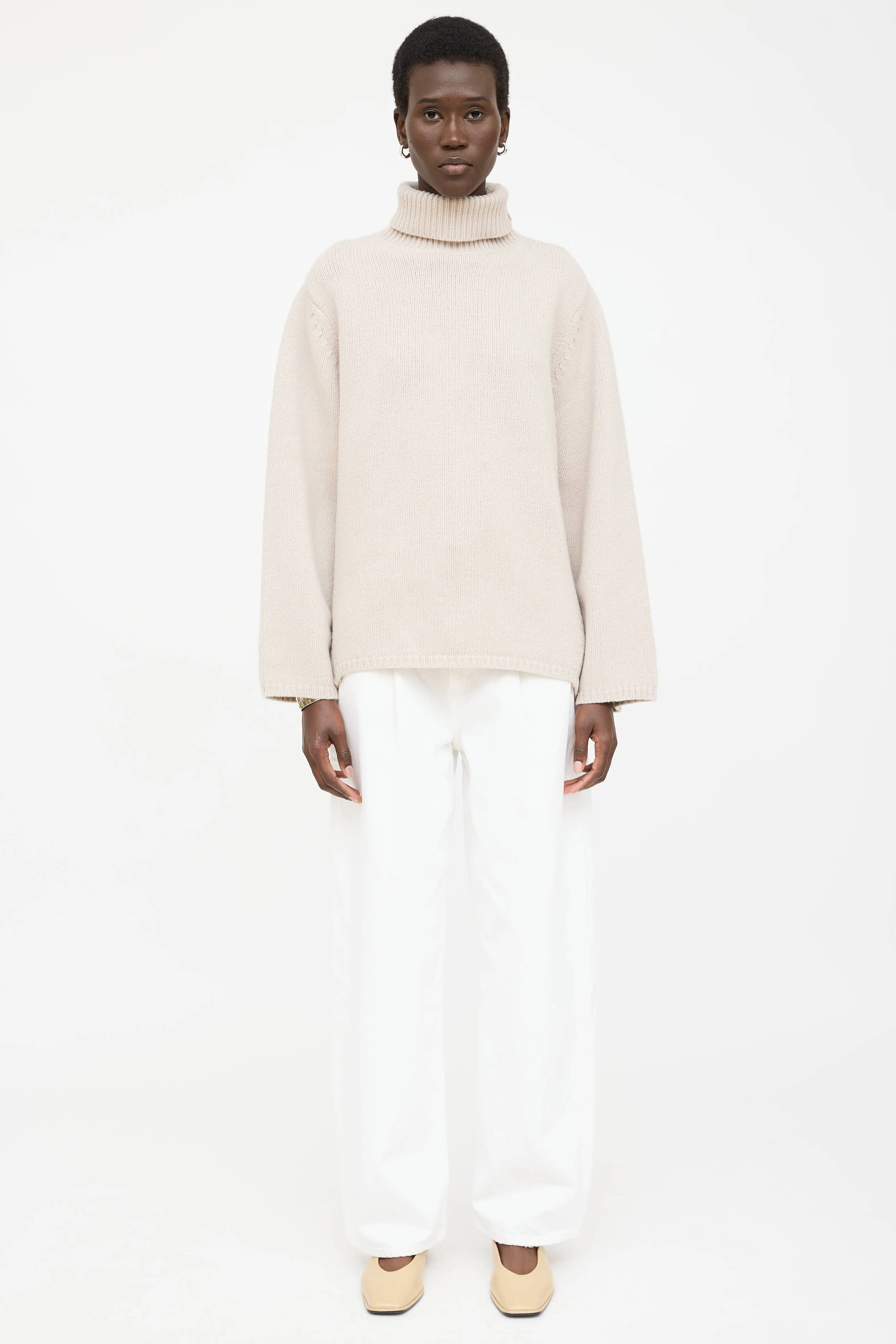 Wool Knit Turtleneck Sweater sold by VSP Consignment product image thumbnail 2