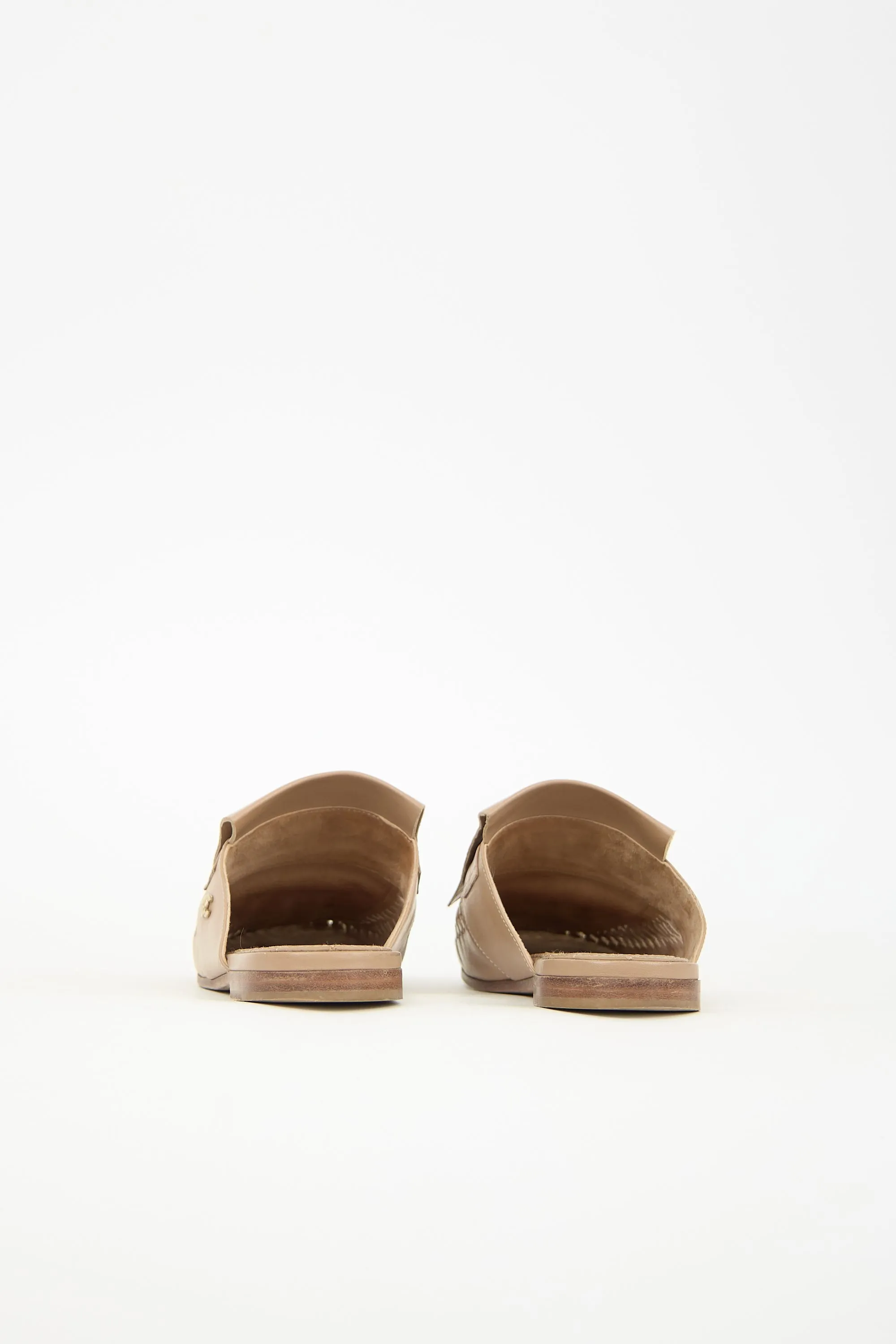 2018 Leather Fringe CC Mule sold by VSP Consignment product image thumbnail 5