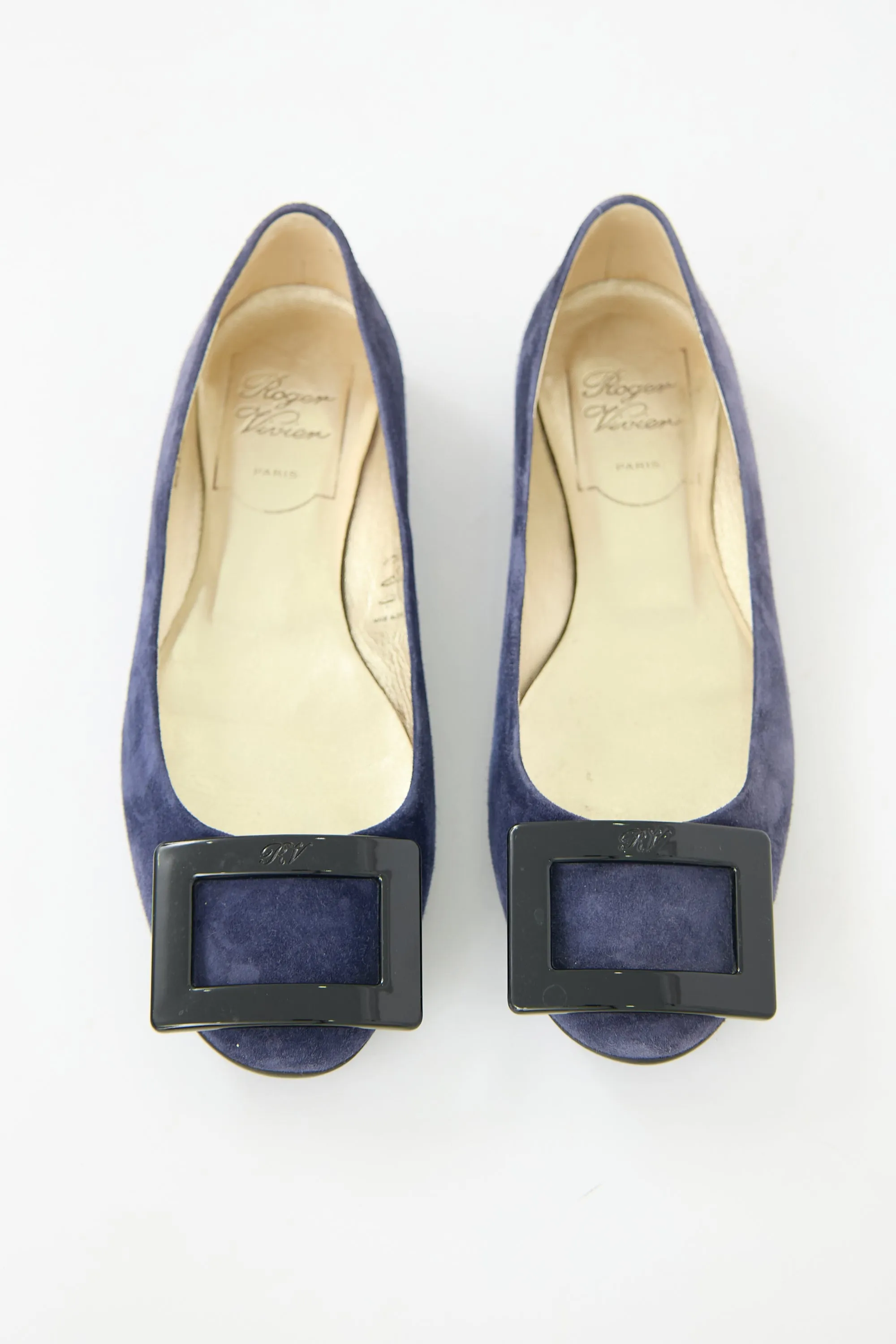 Suede Gommette Ballet Flat sold by VSP Consignment product image thumbnail 2