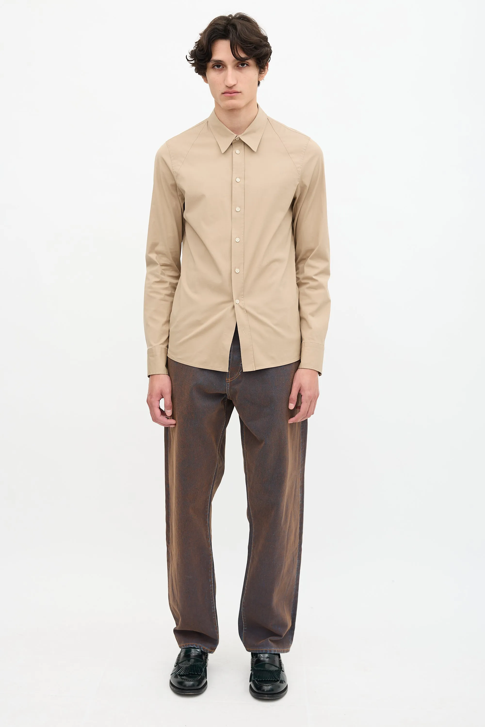 Point Collar Shirt sold by VSP Consignment product image thumbnail 5