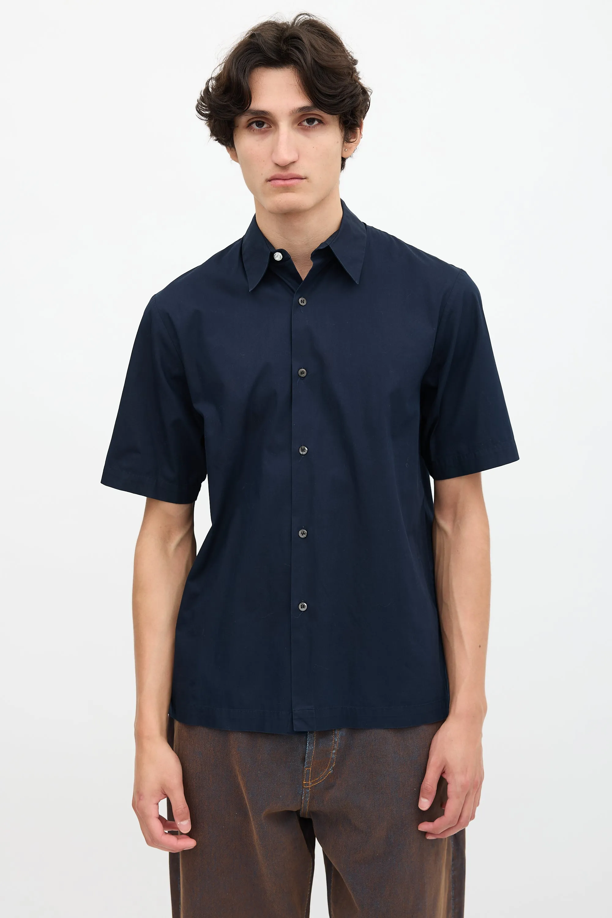 Point Collar Shirt sold by VSP Consignment