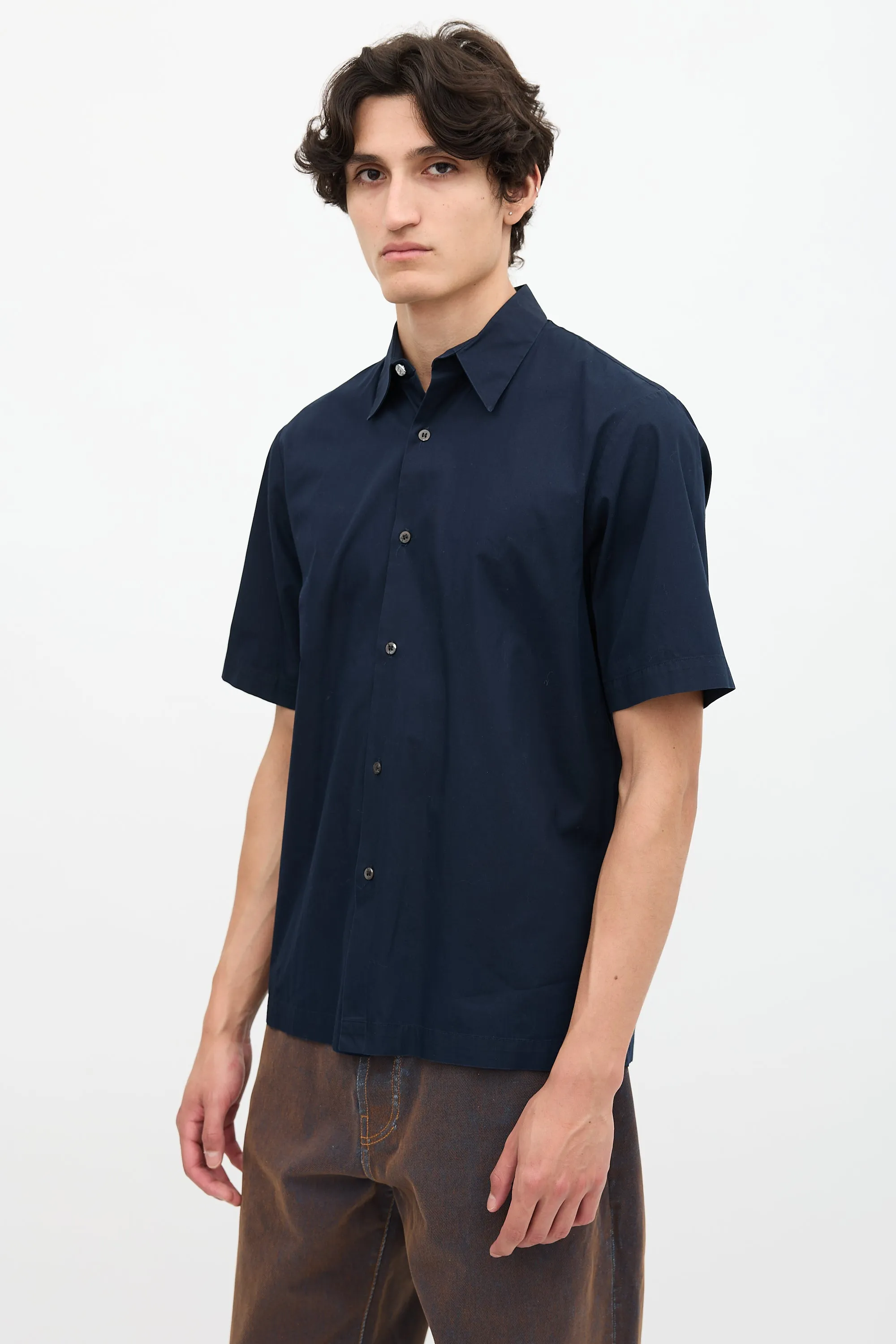 Point Collar Shirt sold by VSP Consignment product image thumbnail 3