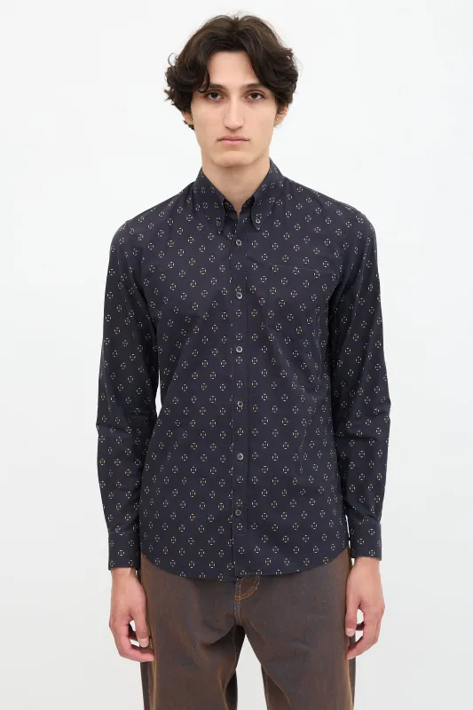 Geometric Print Shirt sold by VSP Consignment