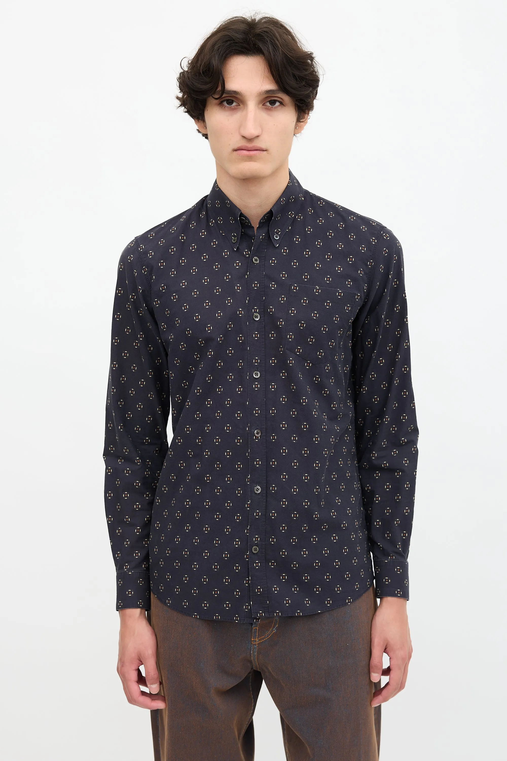 Geometric Print Shirt sold by VSP Consignment