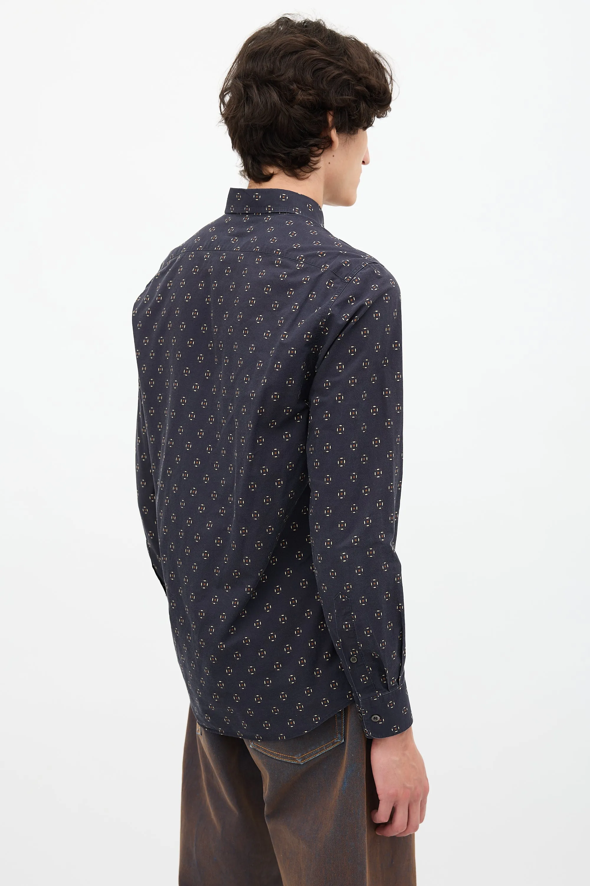 Geometric Print Shirt sold by VSP Consignment product image thumbnail 4