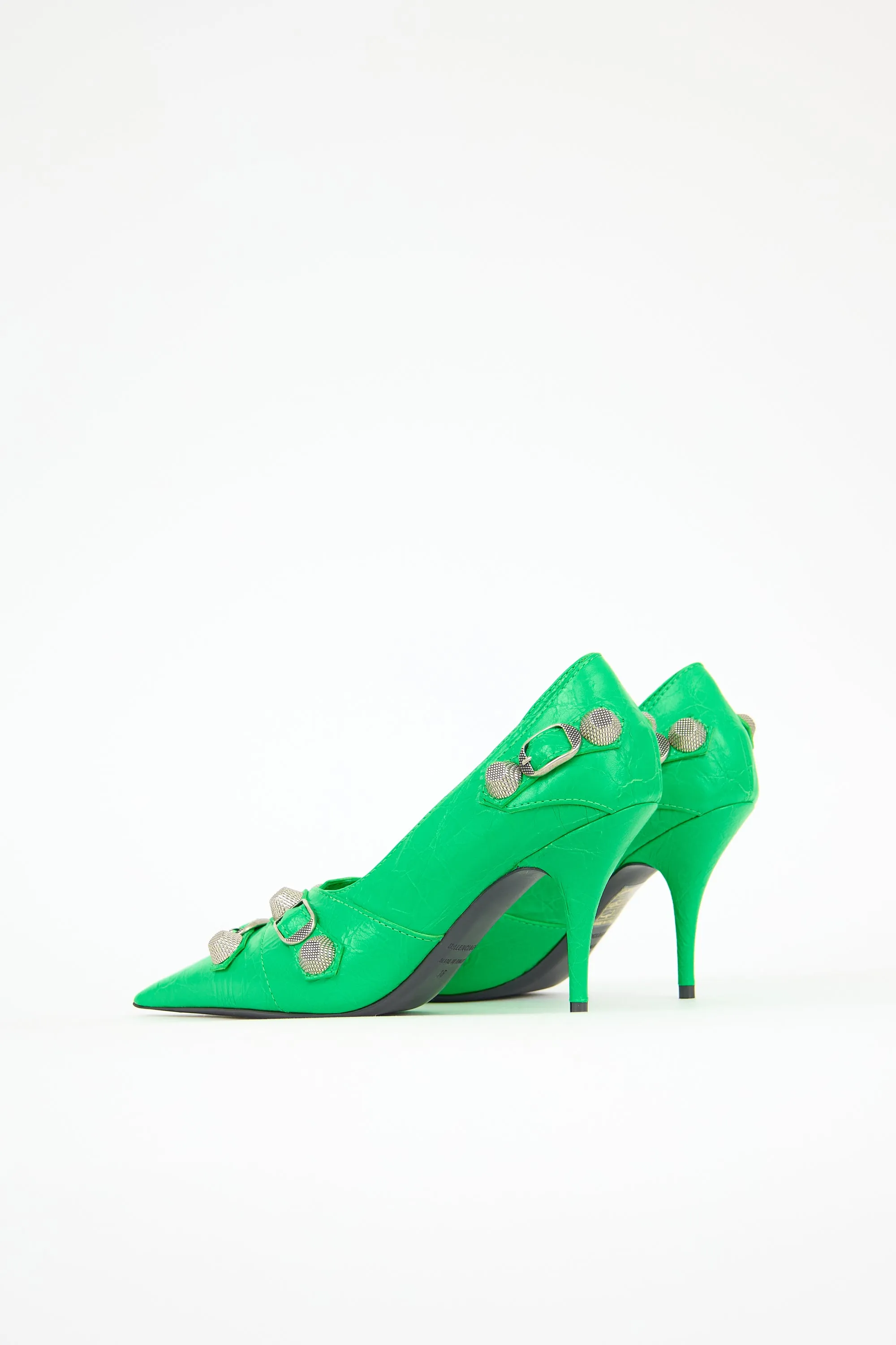 Leather Cagole Pump sold by VSP Consignment product image thumbnail 4