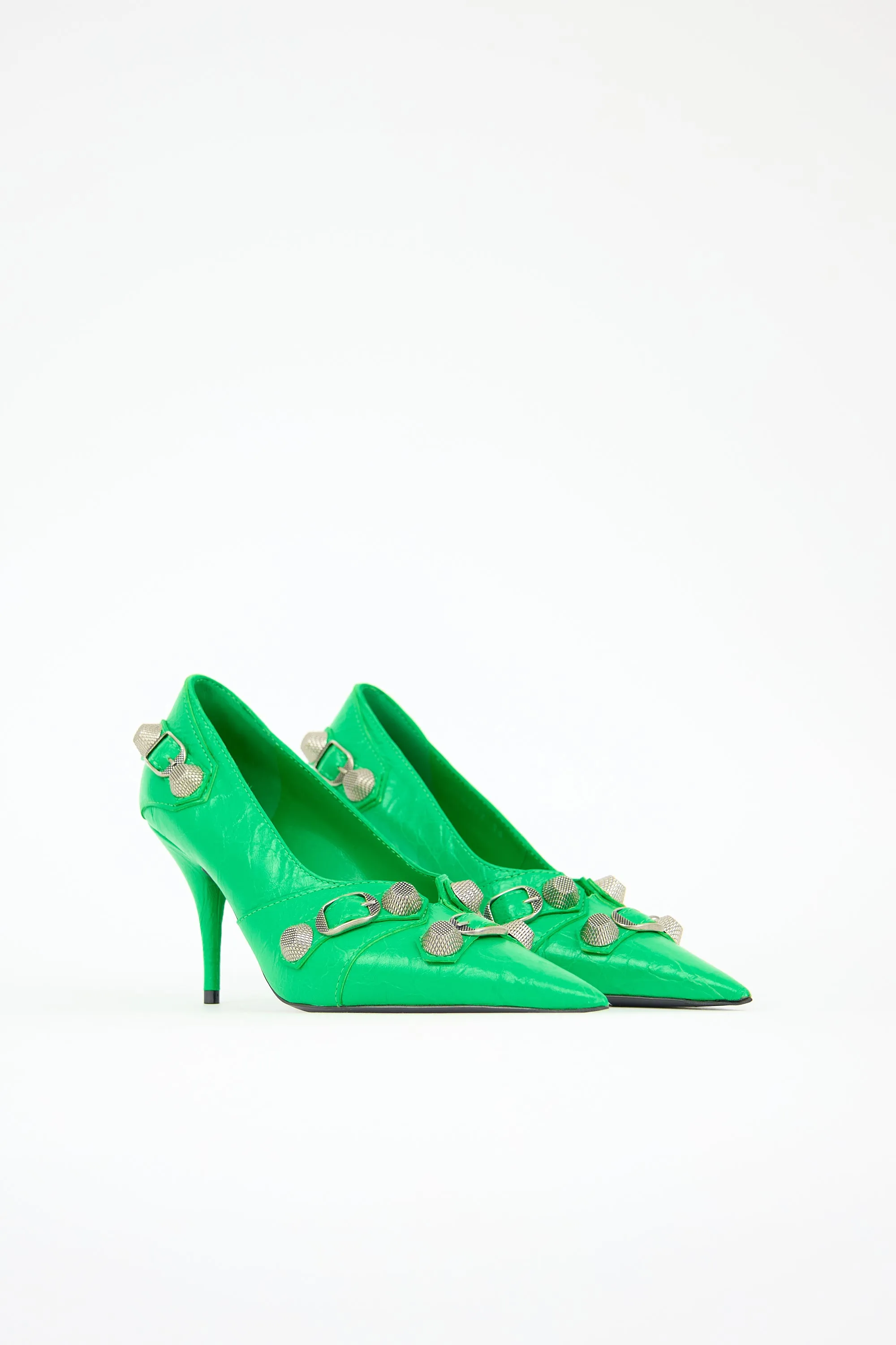 Leather Cagole Pump sold by VSP Consignment product image thumbnail 2