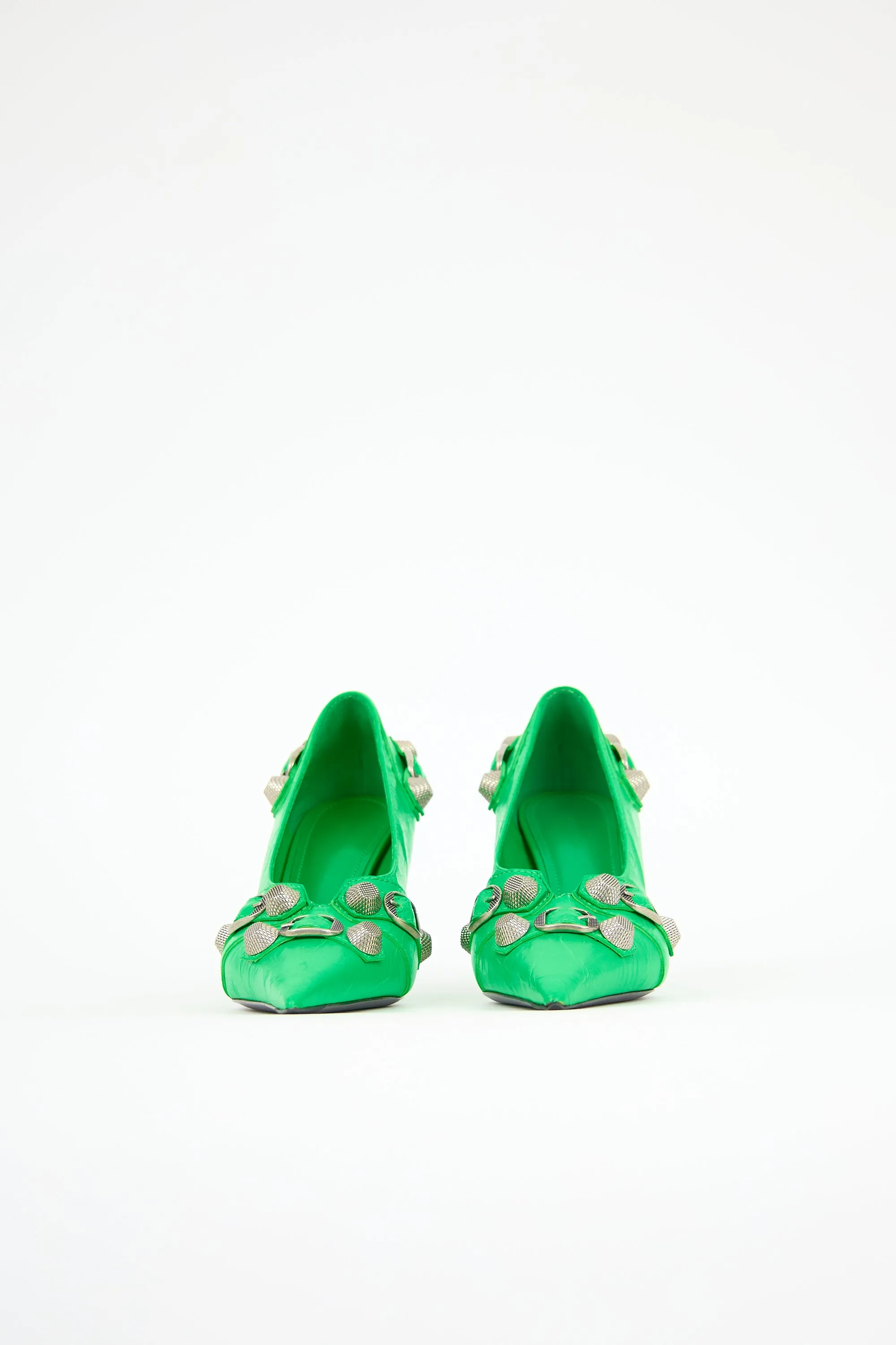 Leather Cagole Pump sold by VSP Consignment product image thumbnail 3