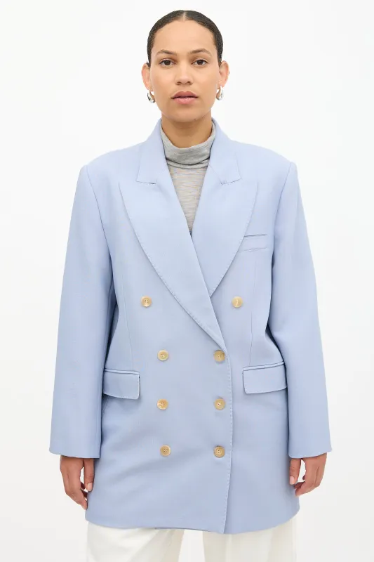 Wool Balton Blazer made by KHAITE