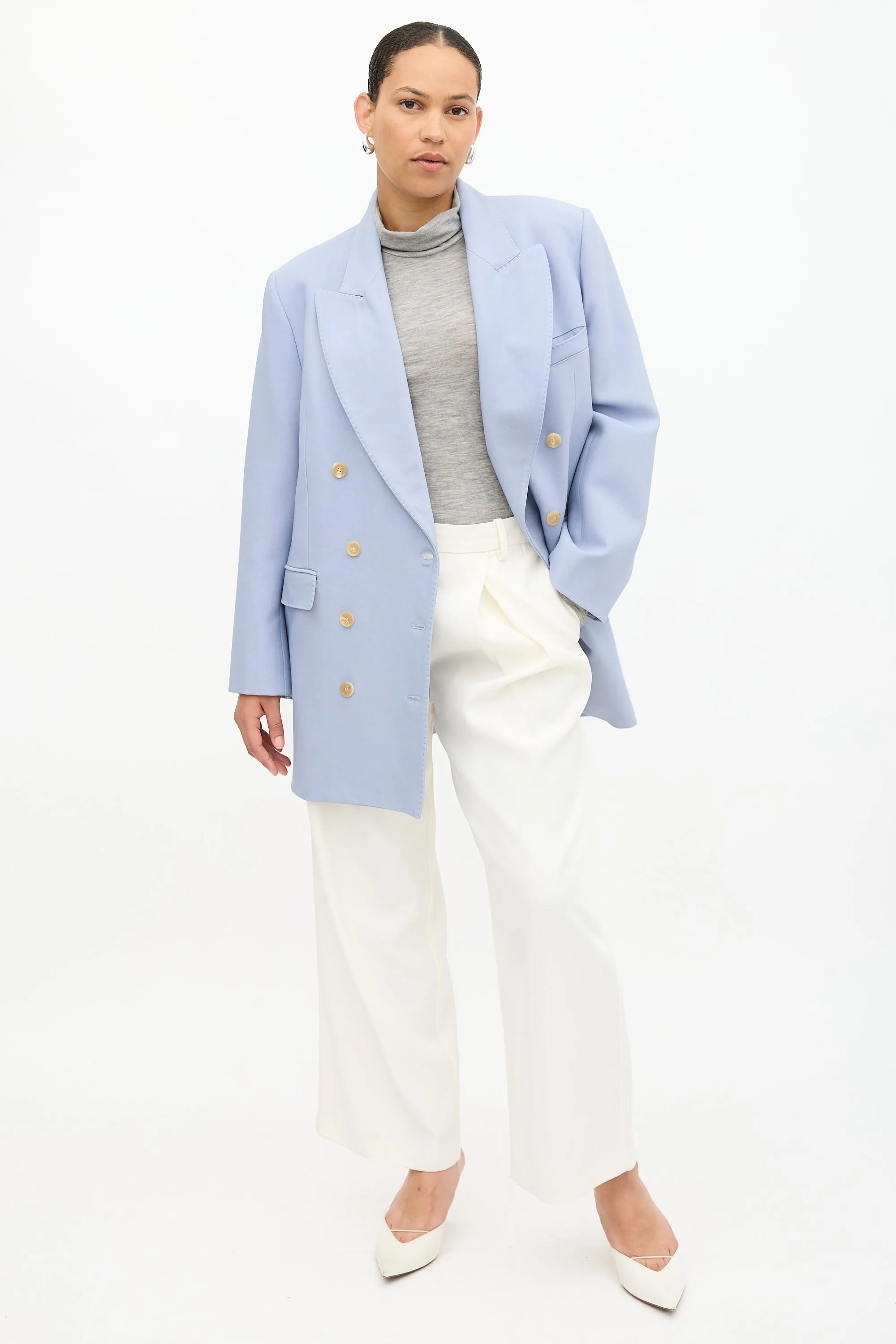 Wool Balton Blazer sold by VSP Consignment product image thumbnail 5