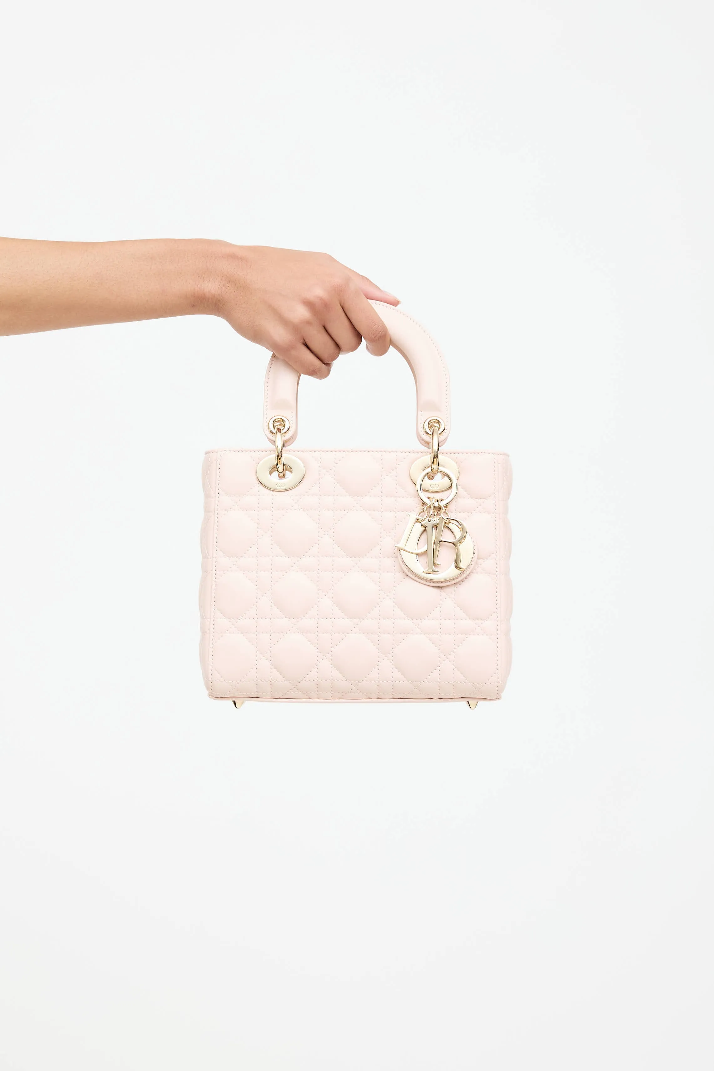 2021 Lady Dior Small Leather Bag sold by VSP Consignment