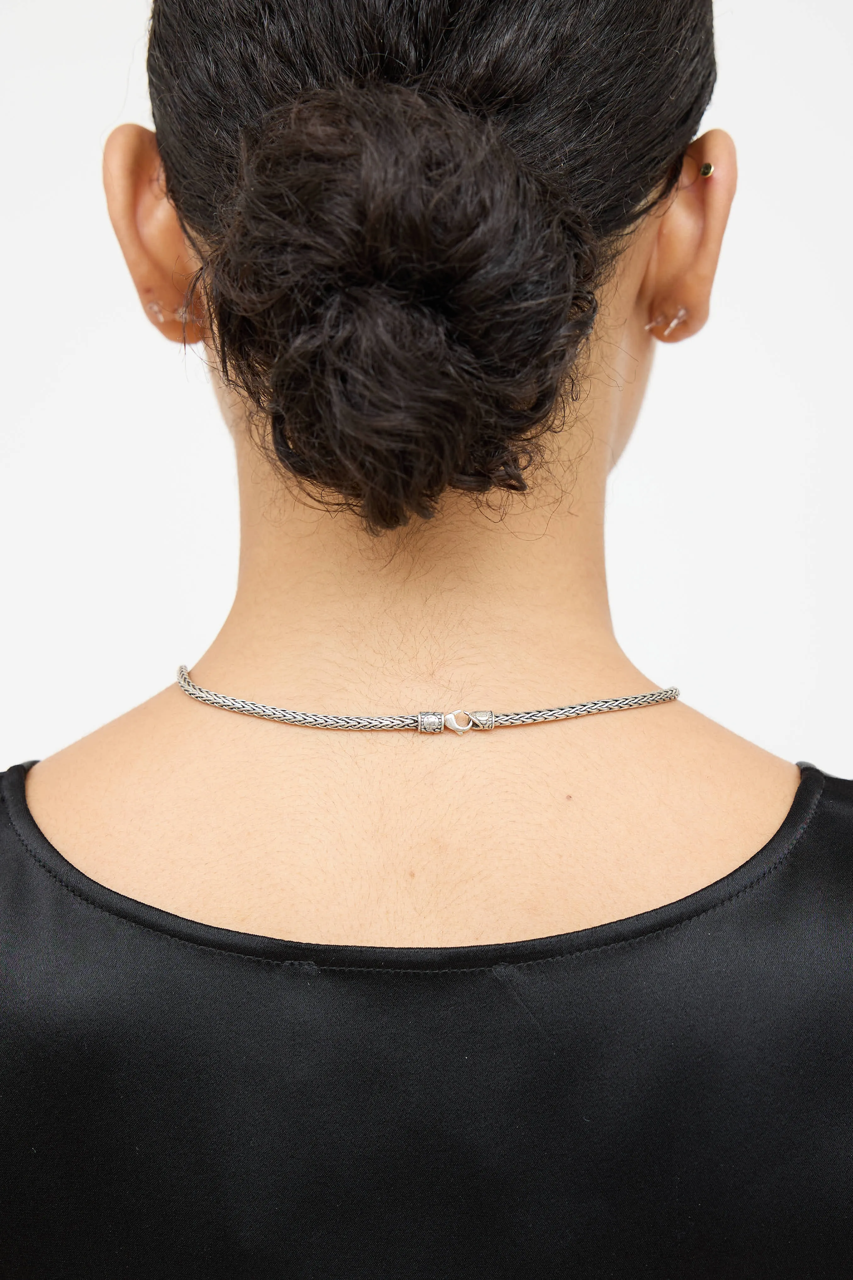 Sterling Silver Palu Braided Necklace sold by VSP Consignment product image thumbnail 4