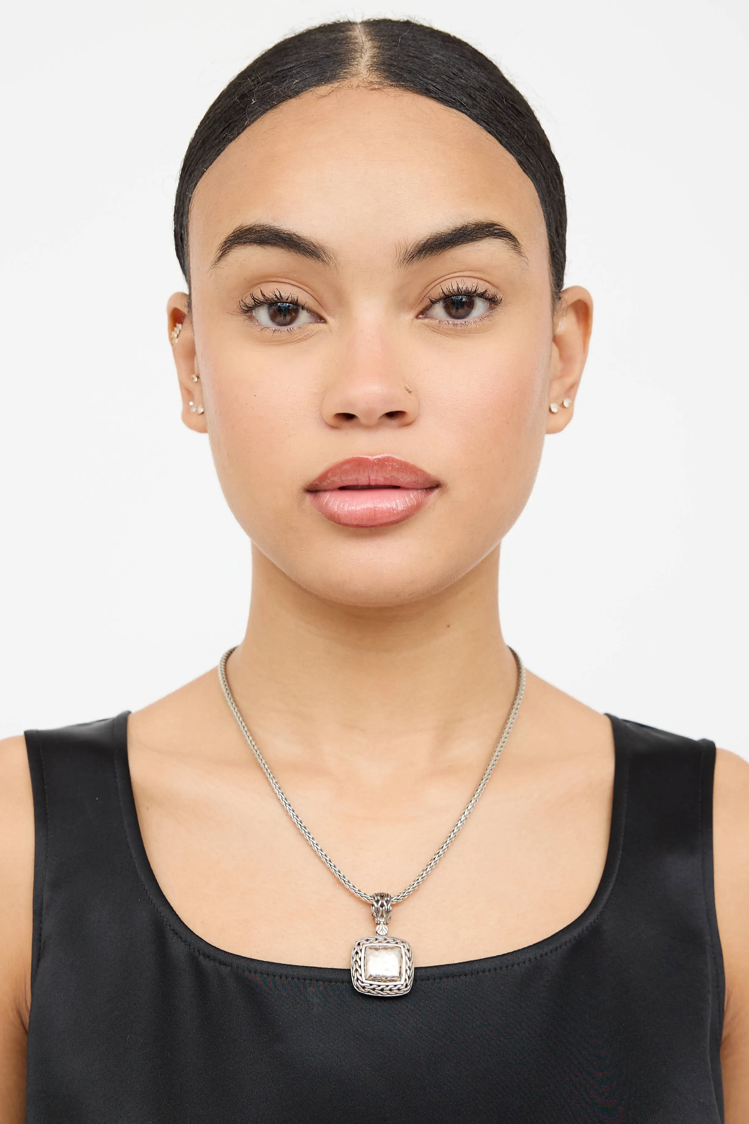 Sterling Silver Palu Braided Necklace sold by VSP Consignment product image thumbnail 2