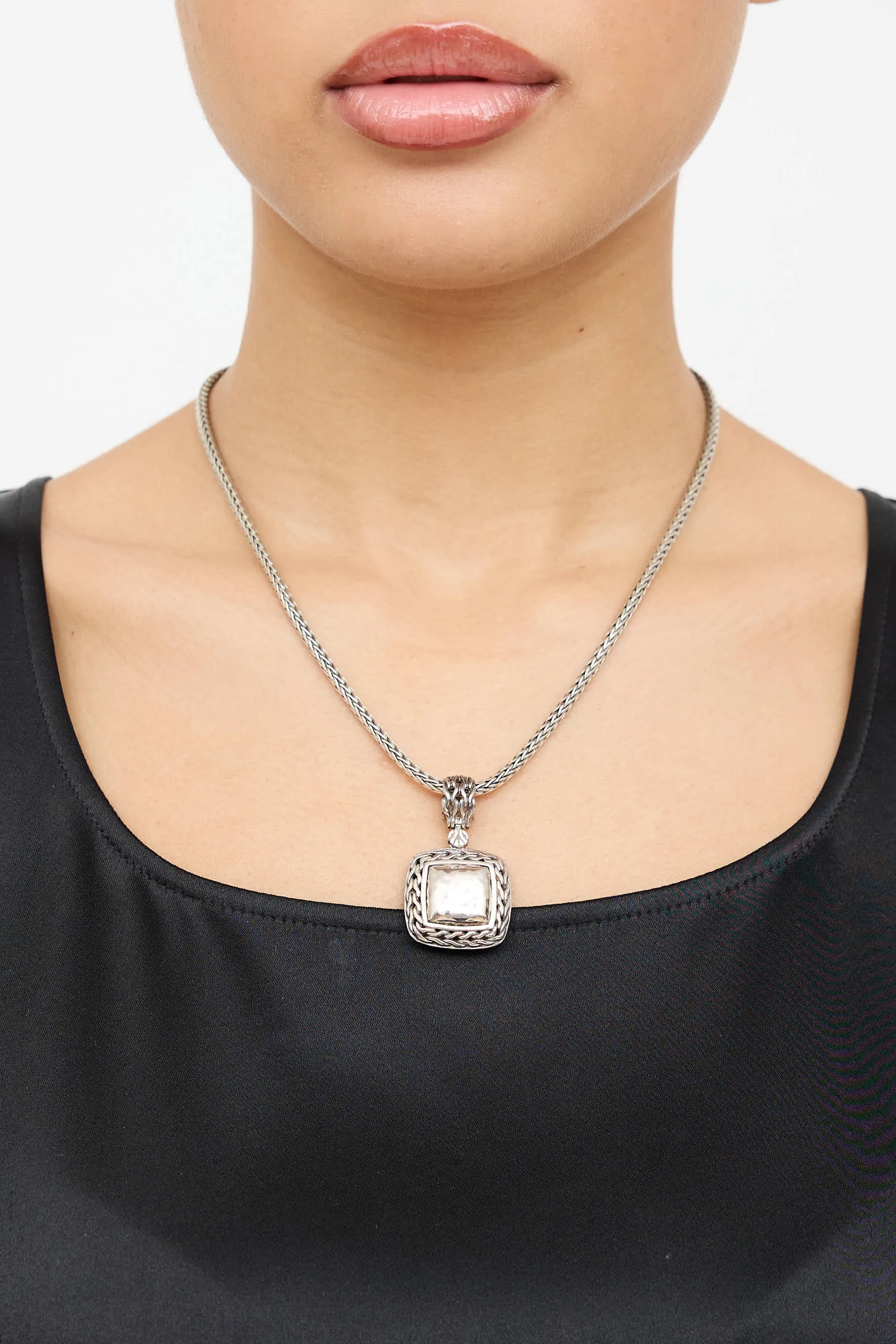 Sterling Silver Palu Braided Necklace sold by VSP Consignment