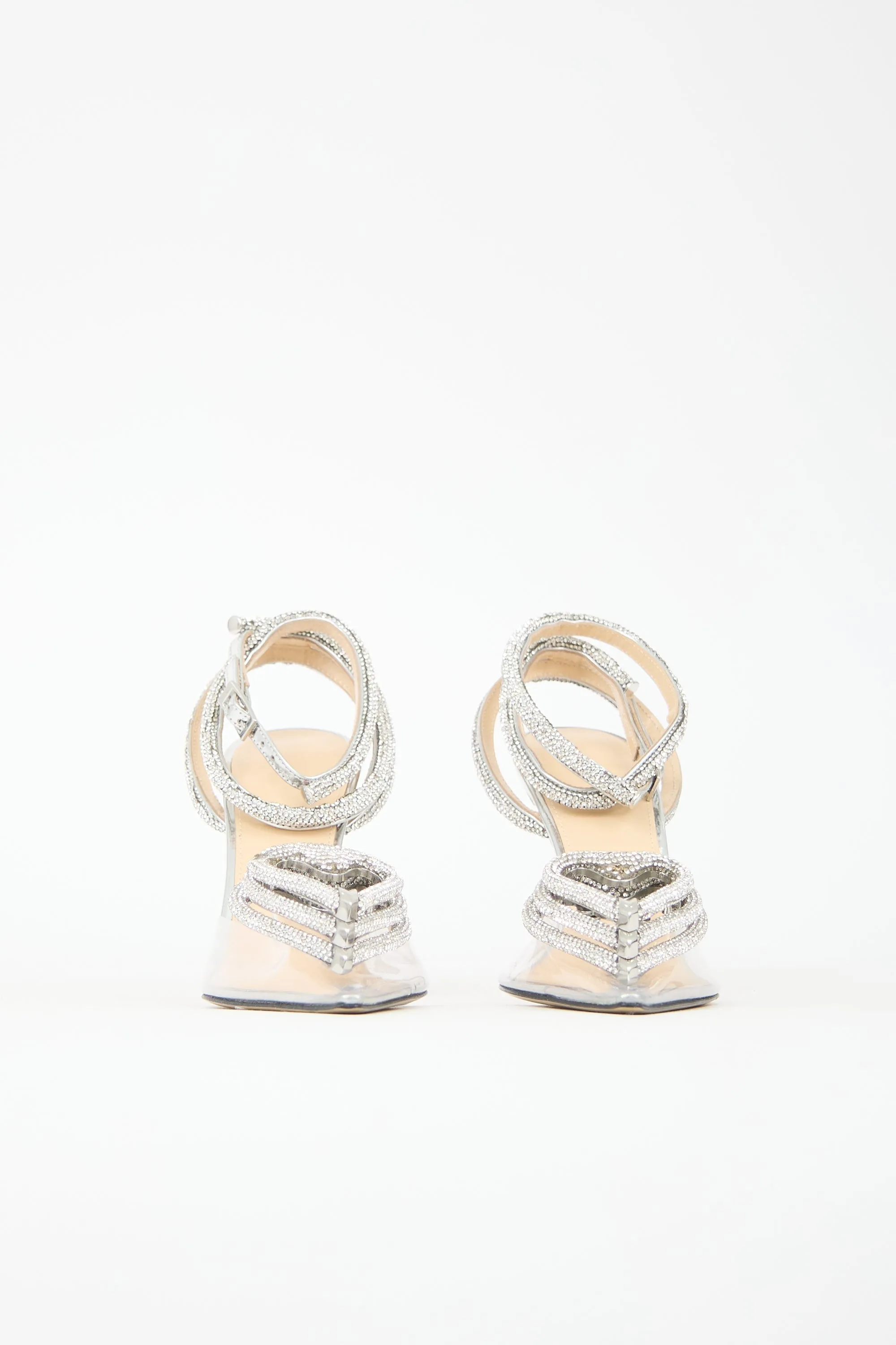 PVC Triple Heart Heel sold by VSP Consignment product image thumbnail 3