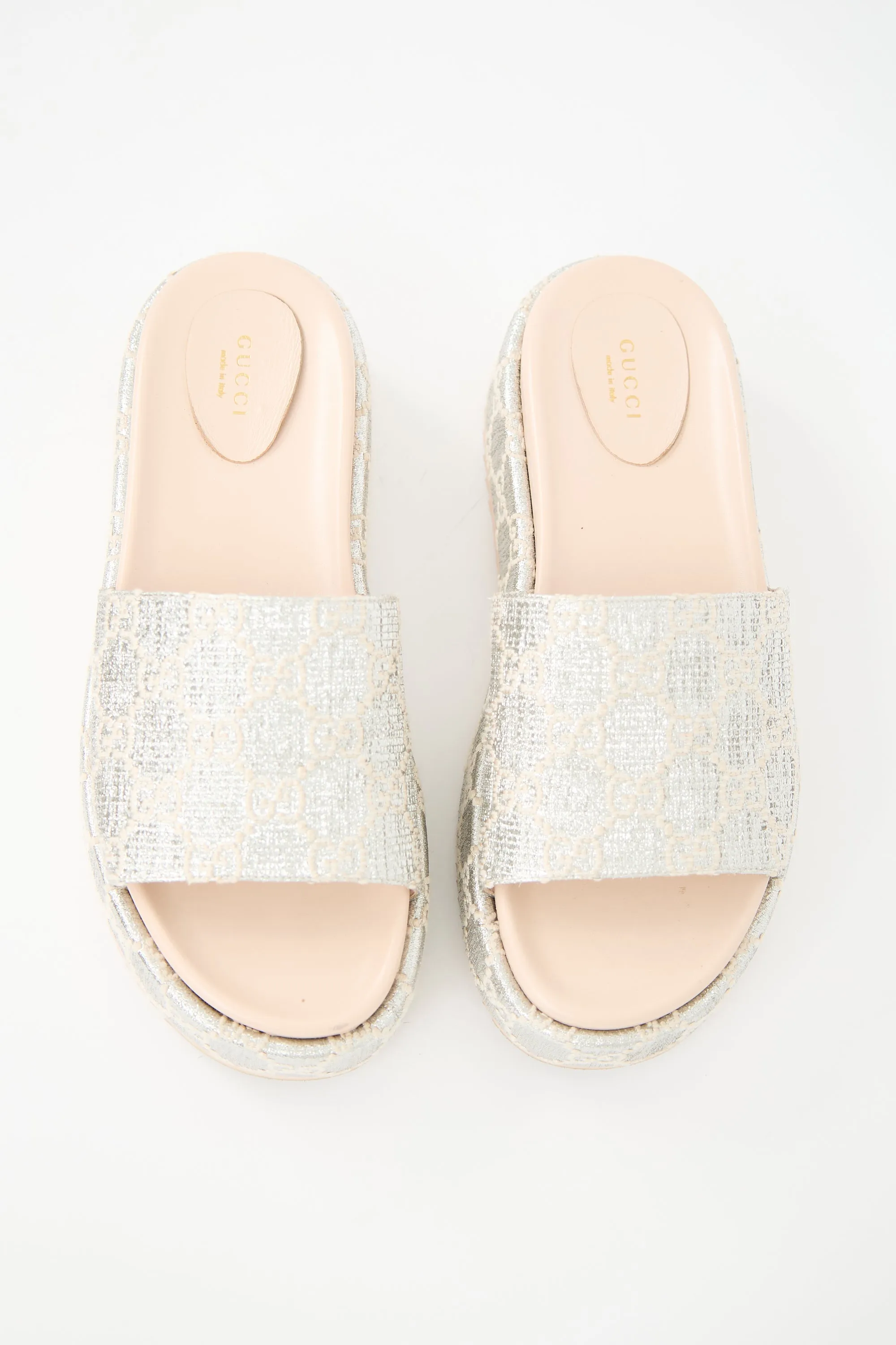 Lame GG Platform Slide sold by VSP Consignment product image thumbnail 2