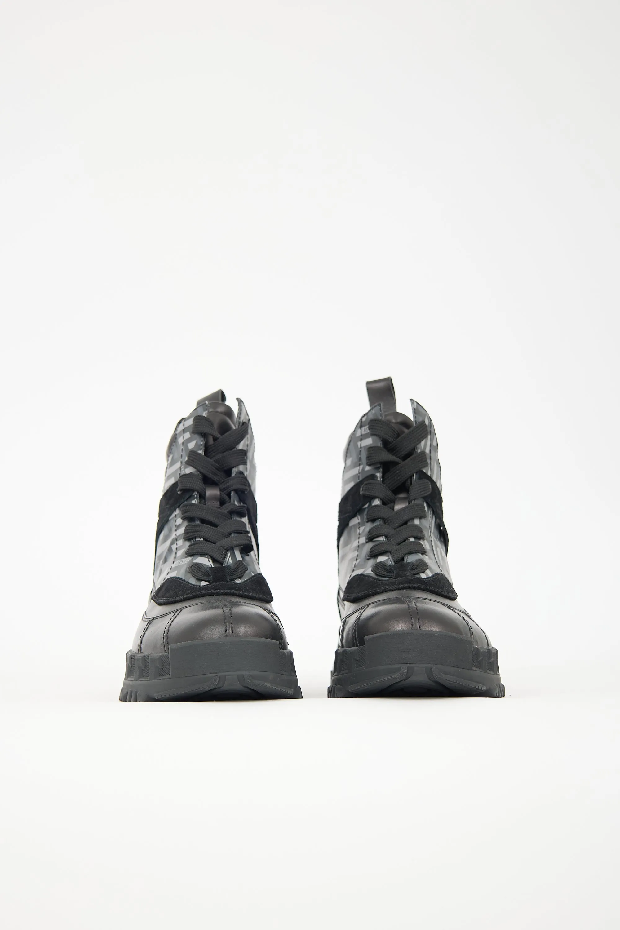 Leather Greca Rhegis Boot sold by VSP Consignment product image thumbnail 3