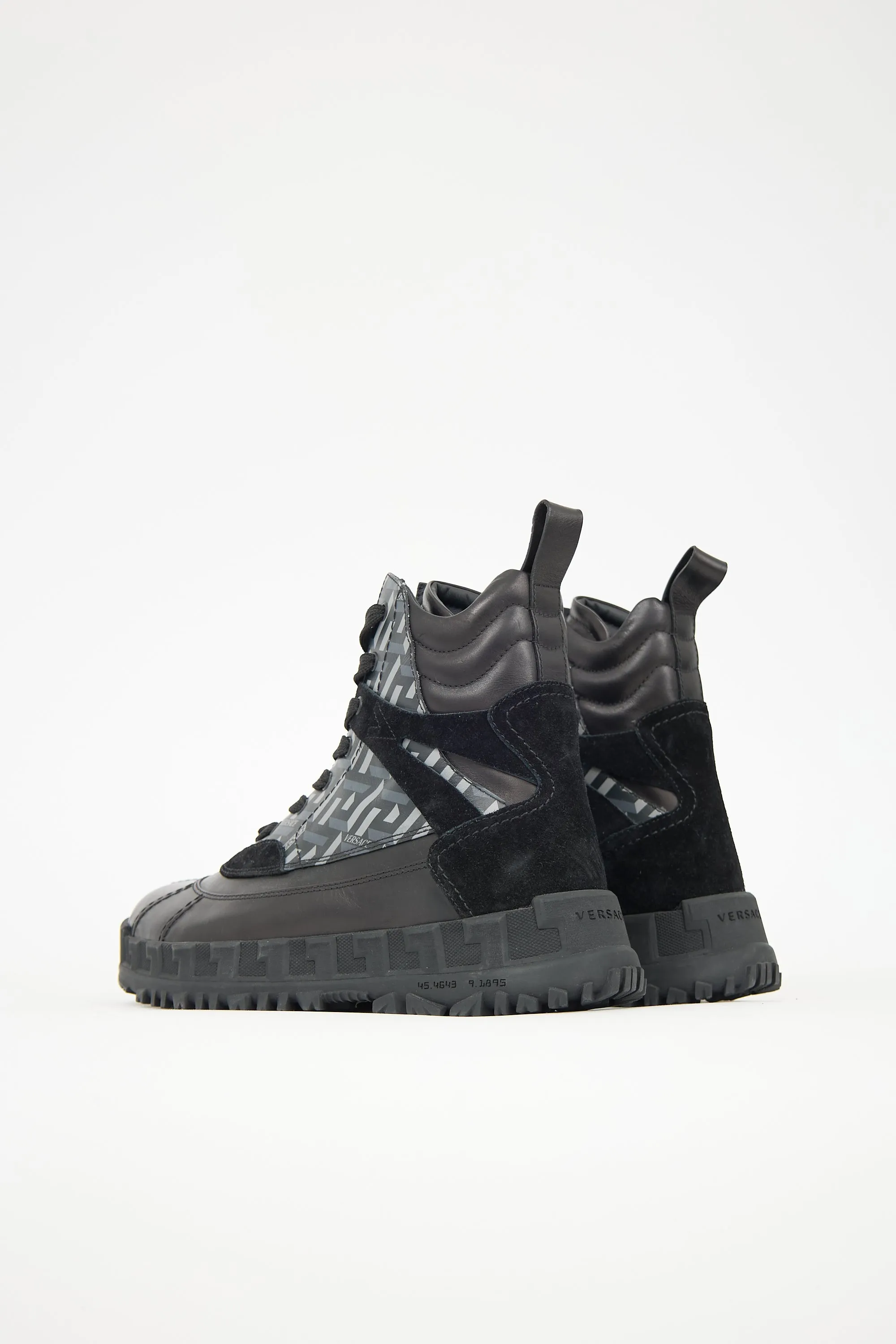 Leather Greca Rhegis Boot sold by VSP Consignment product image thumbnail 4