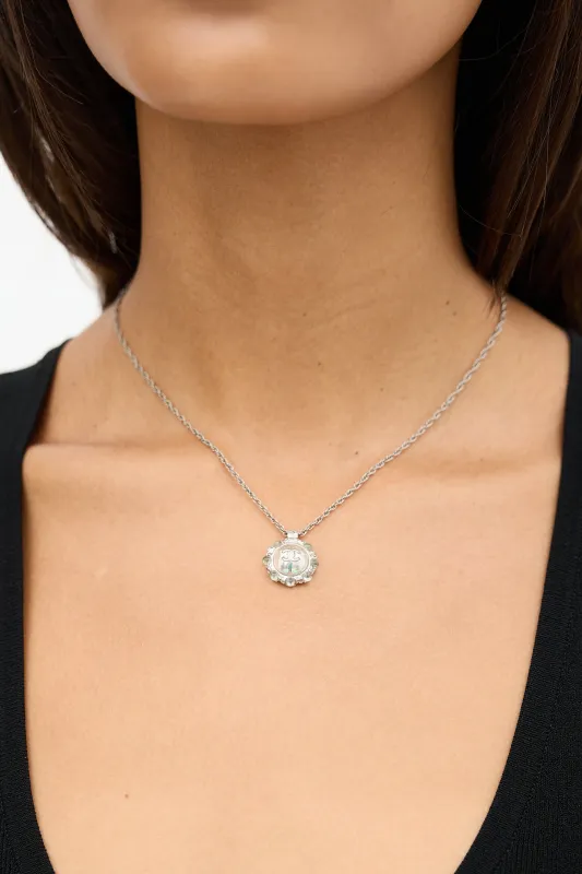 Cruise 2018 Resin CC Pendant Necklace sold by VSP Consignment