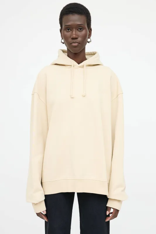 Embroidered Logo Hoodie made by Jacquemus