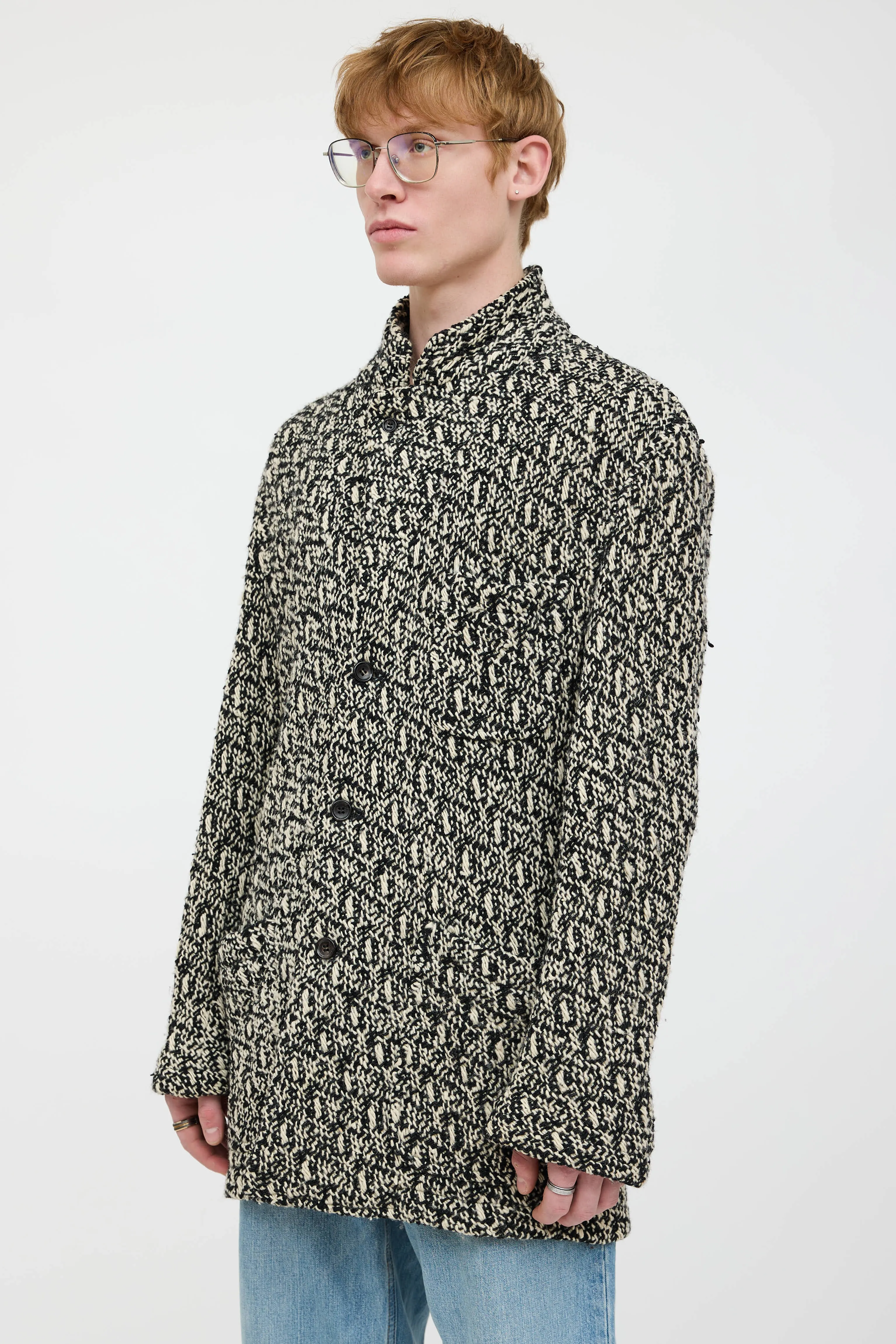 Wool Woven Coat sold by VSP Consignment product image thumbnail 3