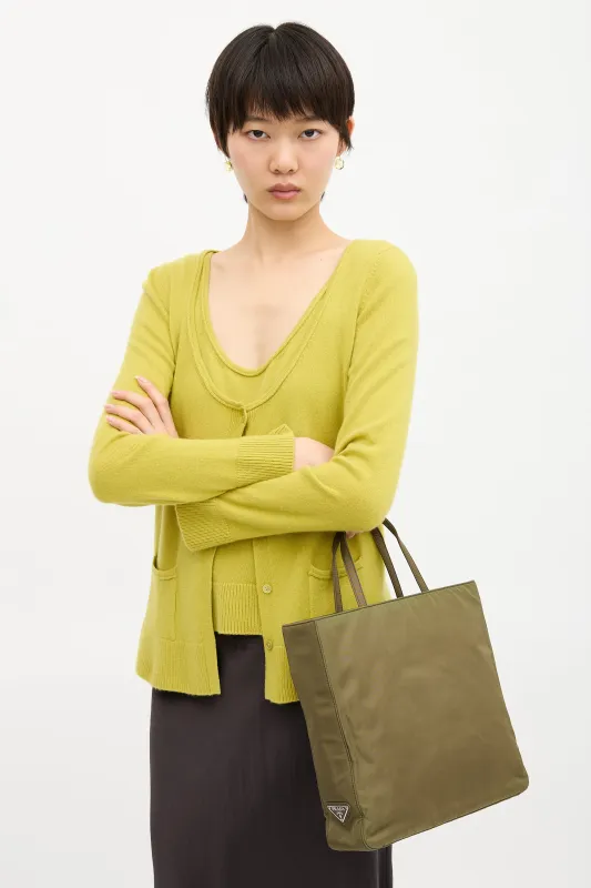 Nylon Messenger Bag sold by VSP Consignment