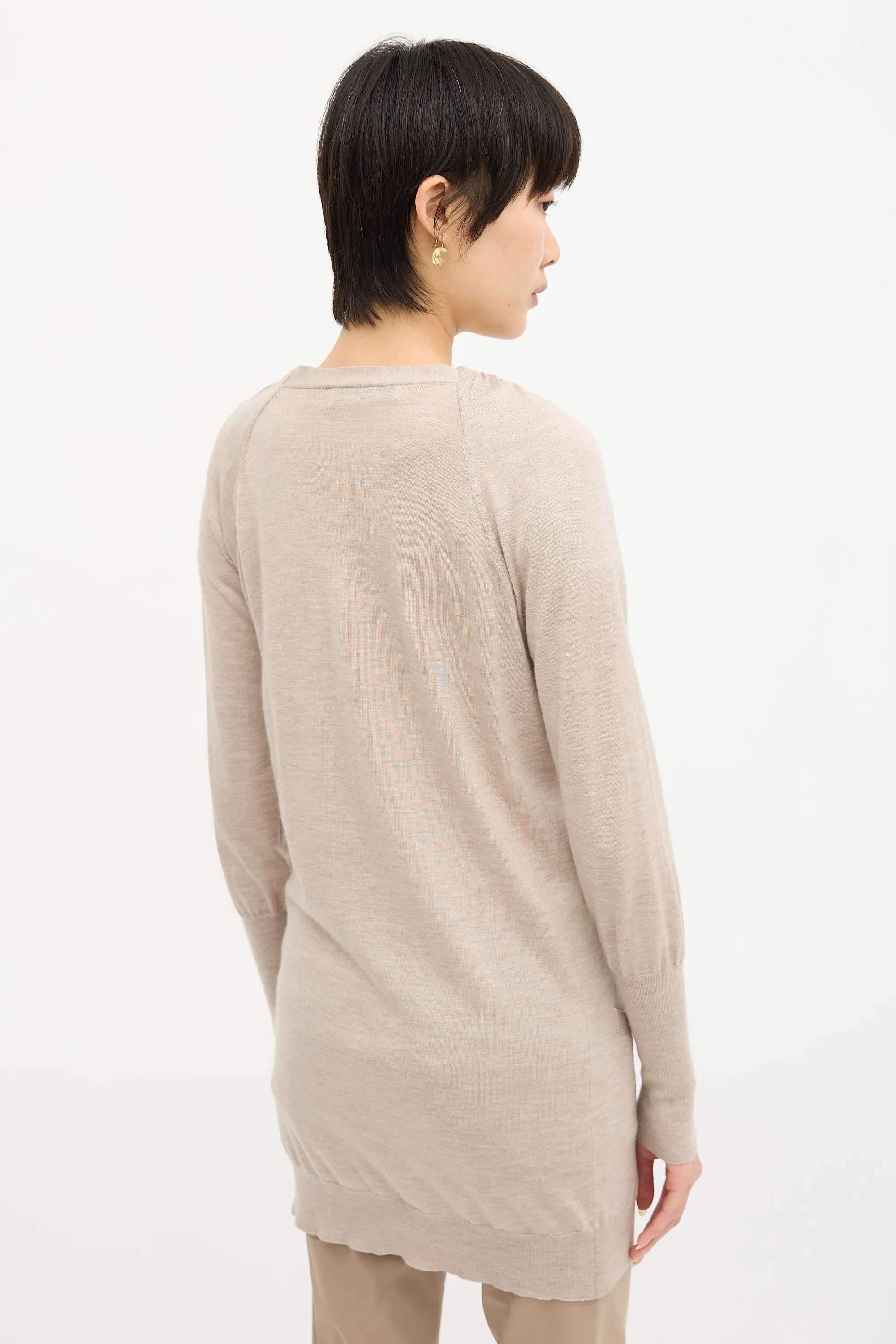X Bergdorf Cashmere & Silk Cardigan sold by VSP Consignment product image thumbnail 4