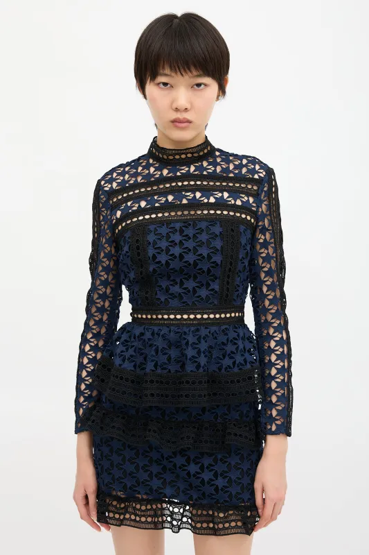 Star Guipure Lace Dress sold by VSP Consignment