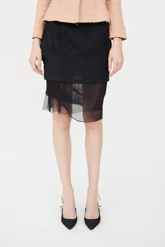 Mesh Layered Skirt sold by VSP Consignment