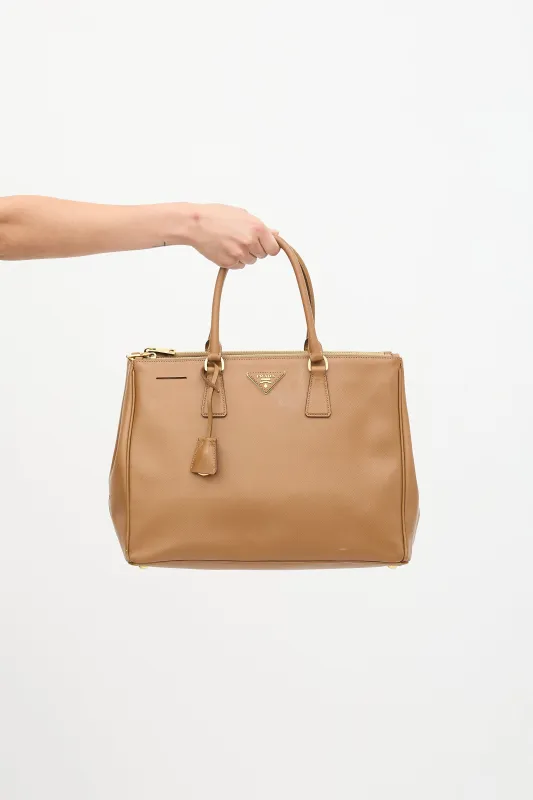 Saffiano Leather Galleria Bag sold by VSP Consignment