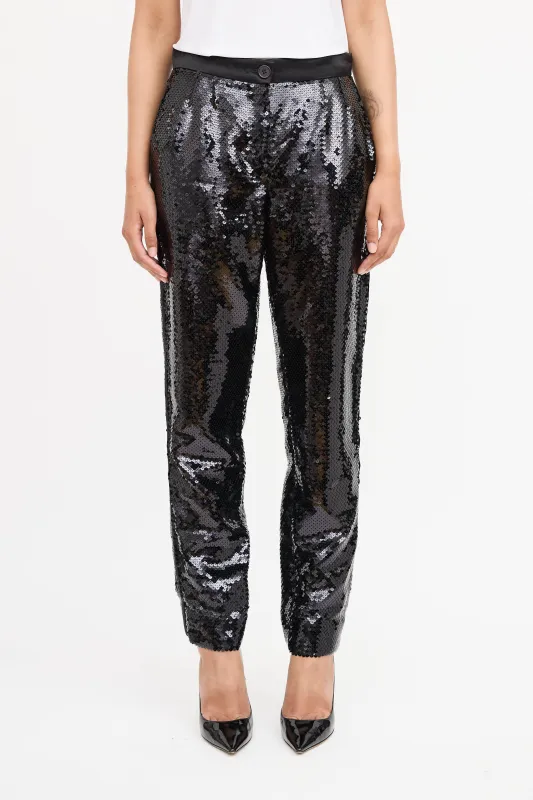 Sequin Straight Pant sold by VSP Consignment