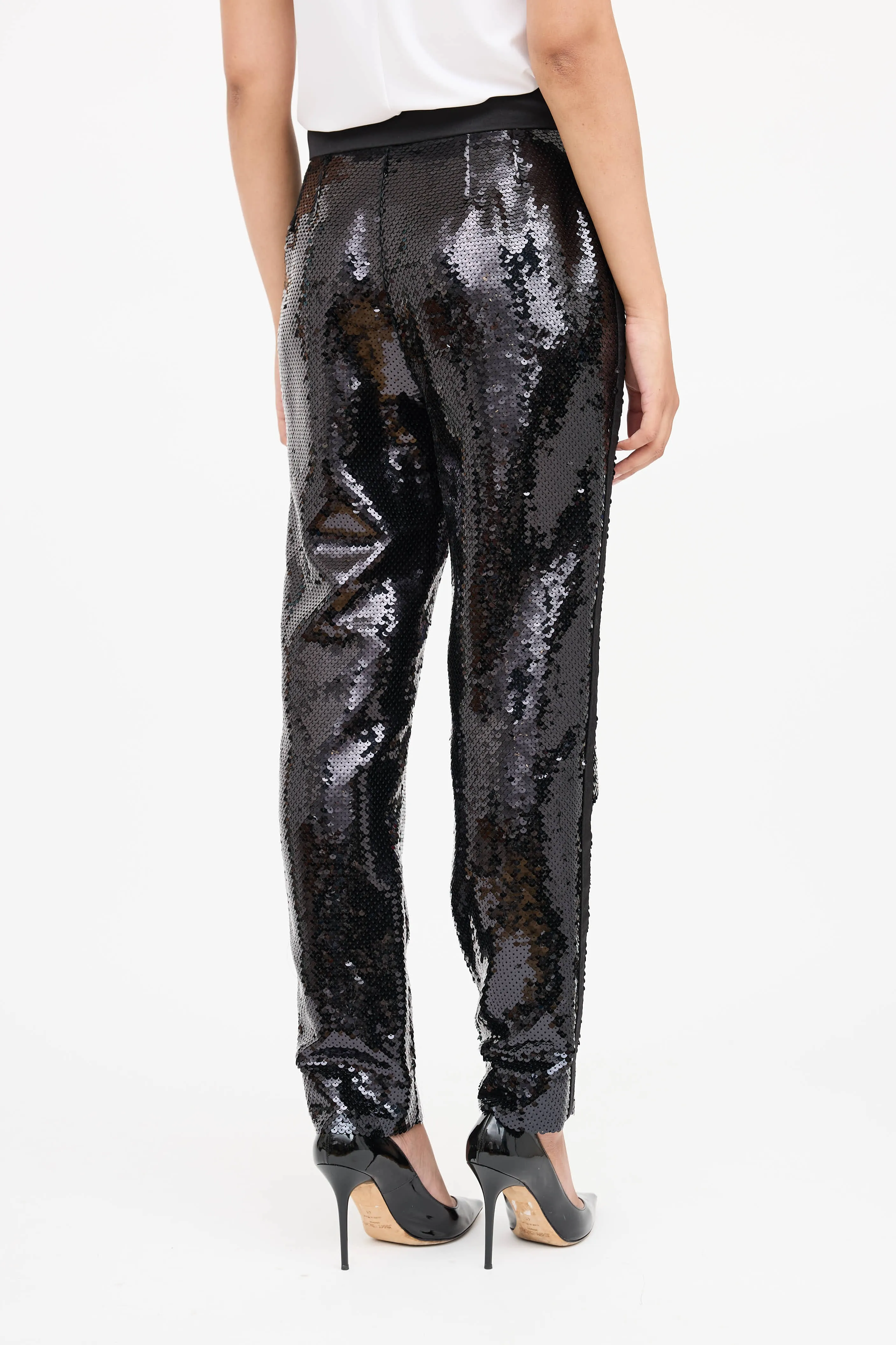 Sequin Straight Pant sold by VSP Consignment product image thumbnail 4