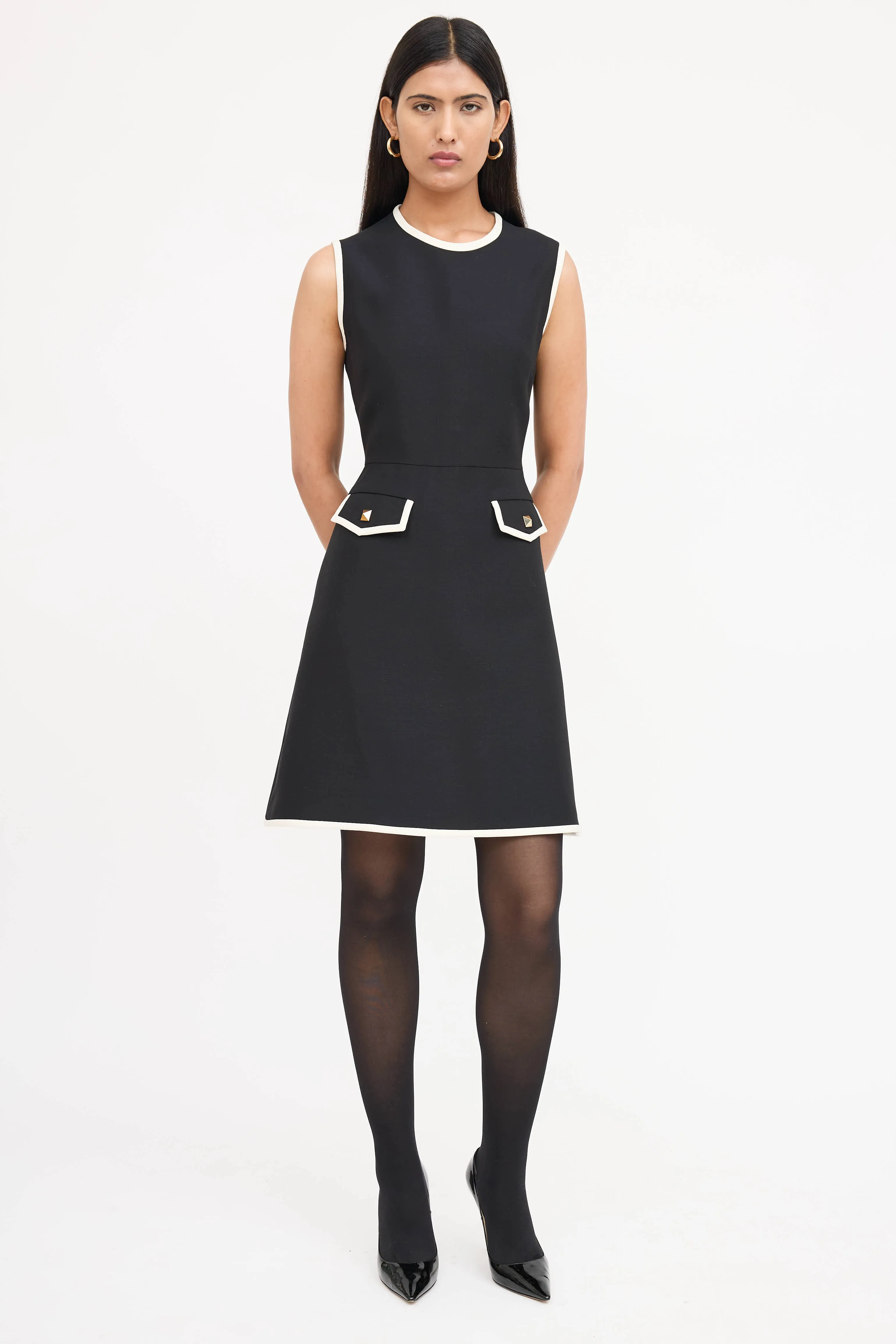 Crepe Couture Dress sold by VSP Consignment product image thumbnail 5