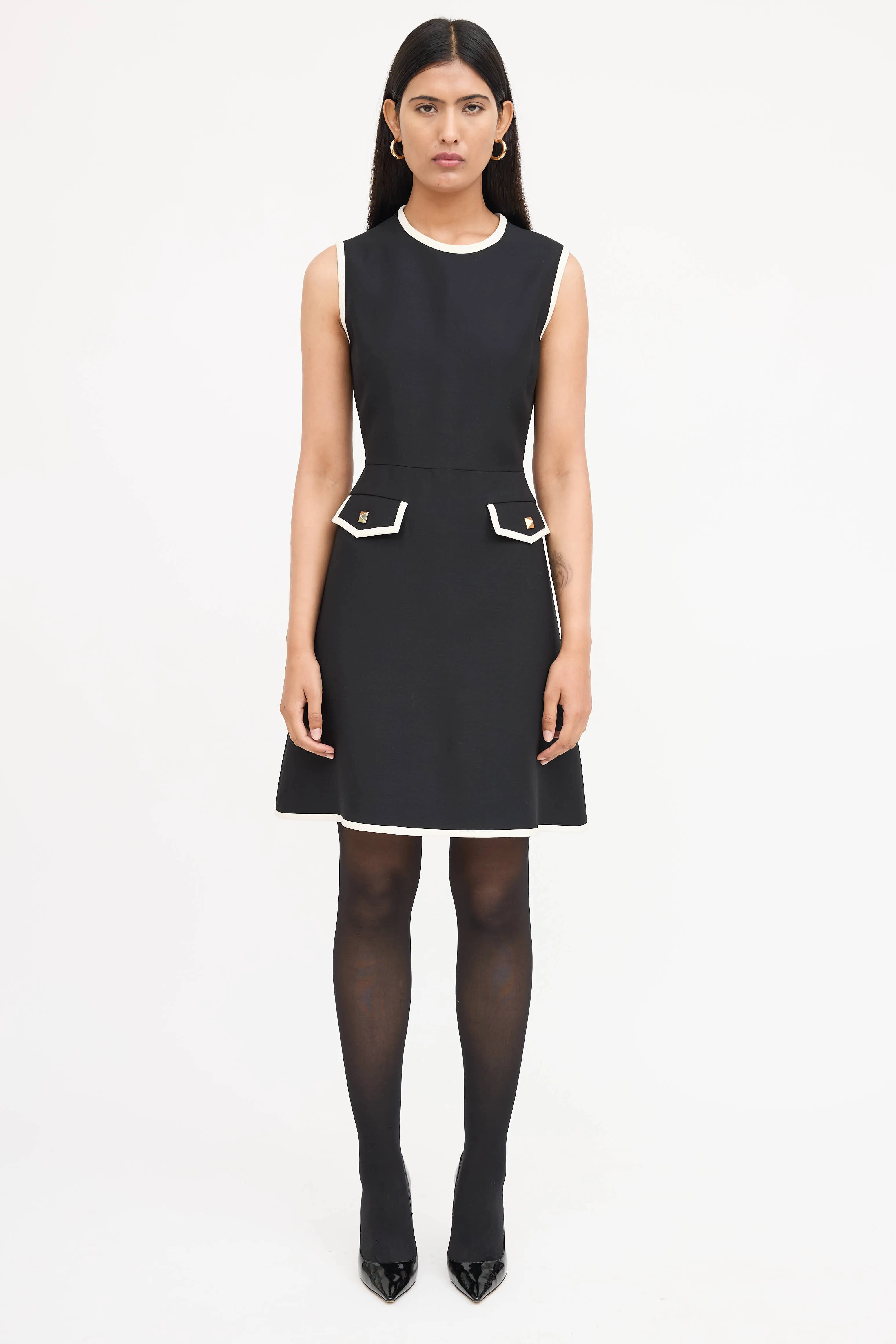 Crepe Couture Dress sold by VSP Consignment