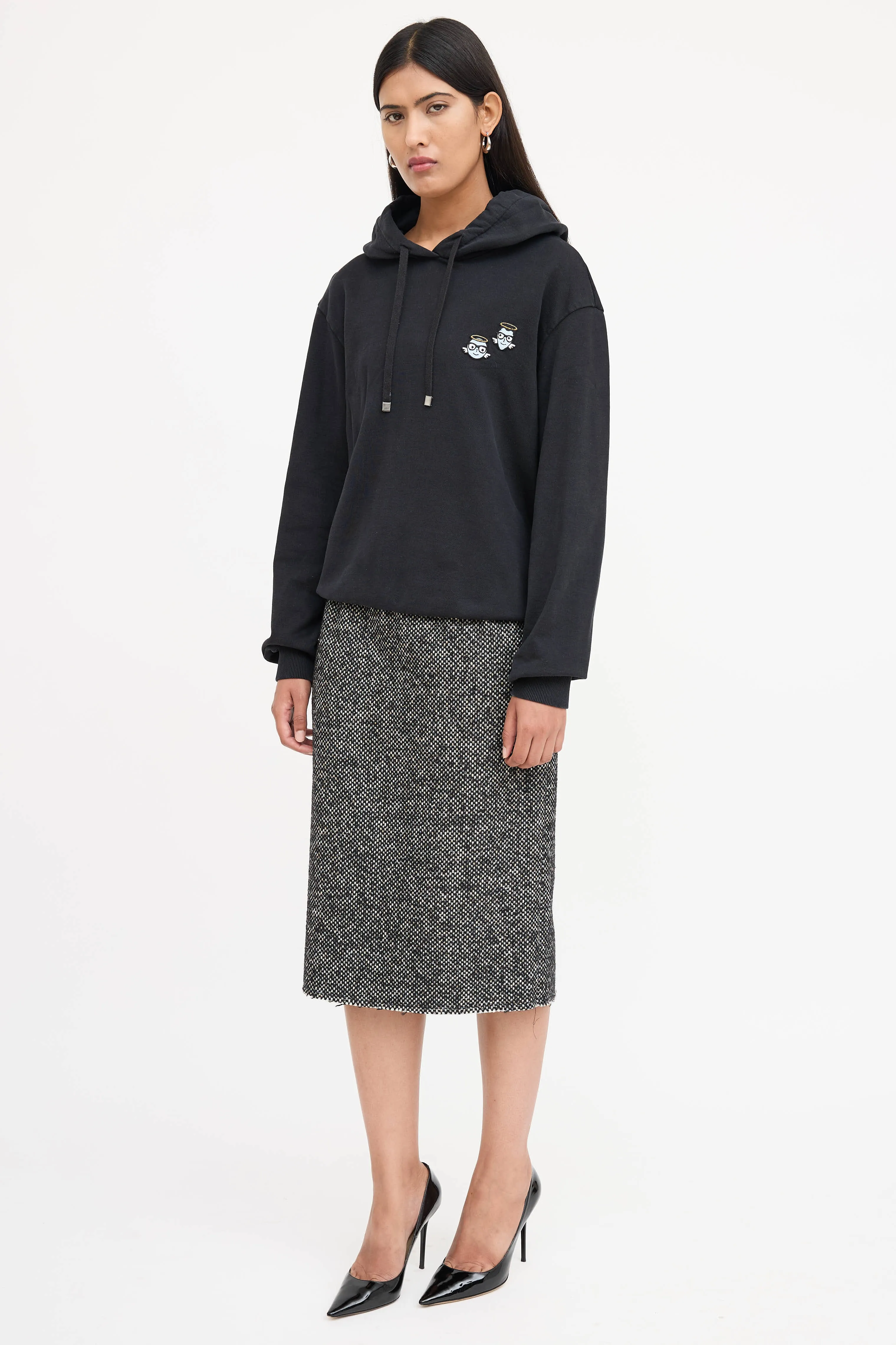 Wool Checkered Skirt sold by VSP Consignment product image thumbnail 5