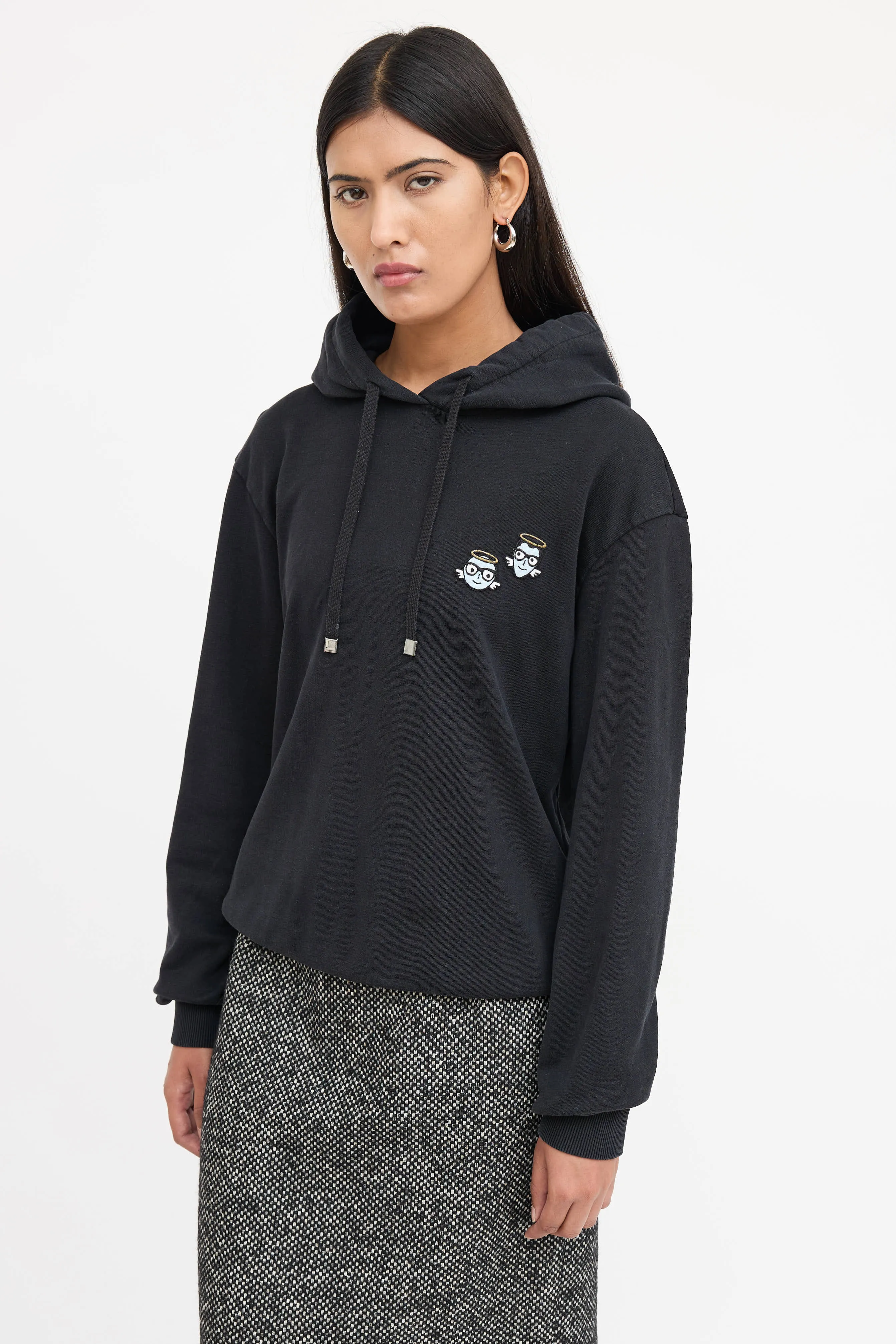 Cotton Embroidered Hoodie sold by VSP Consignment product image thumbnail 3