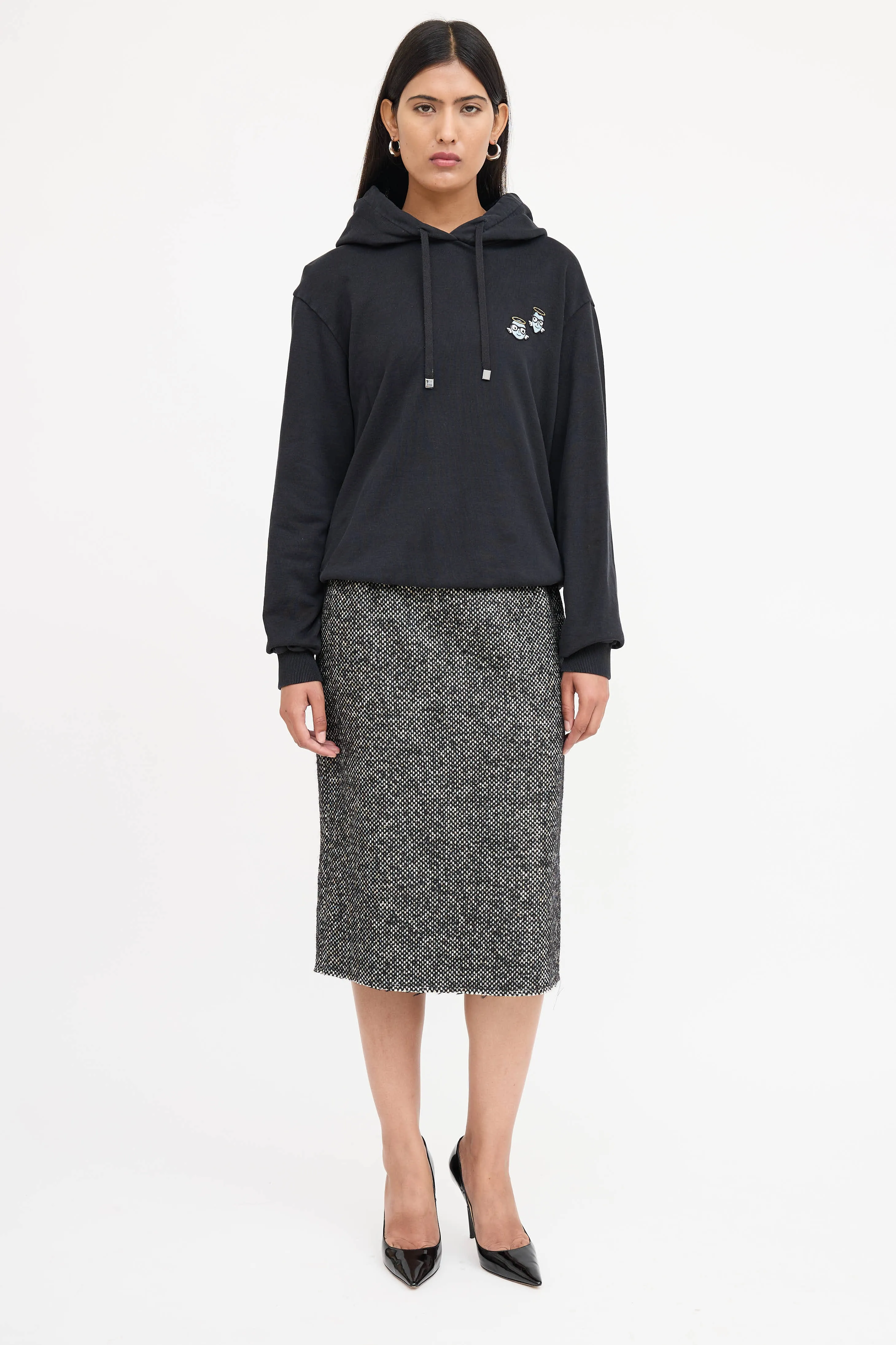 Cotton Embroidered Hoodie sold by VSP Consignment product image thumbnail 5