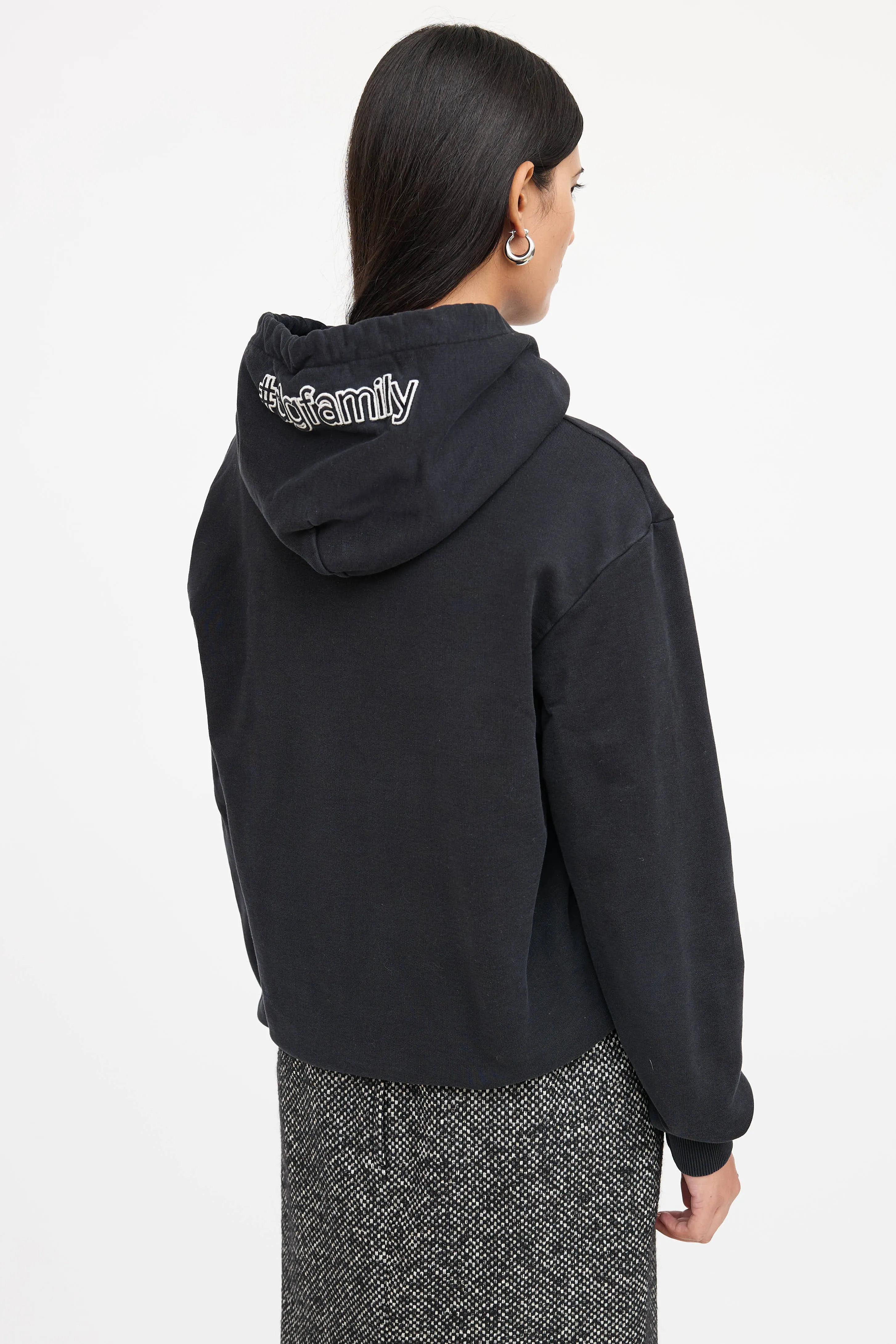 Cotton Embroidered Hoodie sold by VSP Consignment product image thumbnail 4