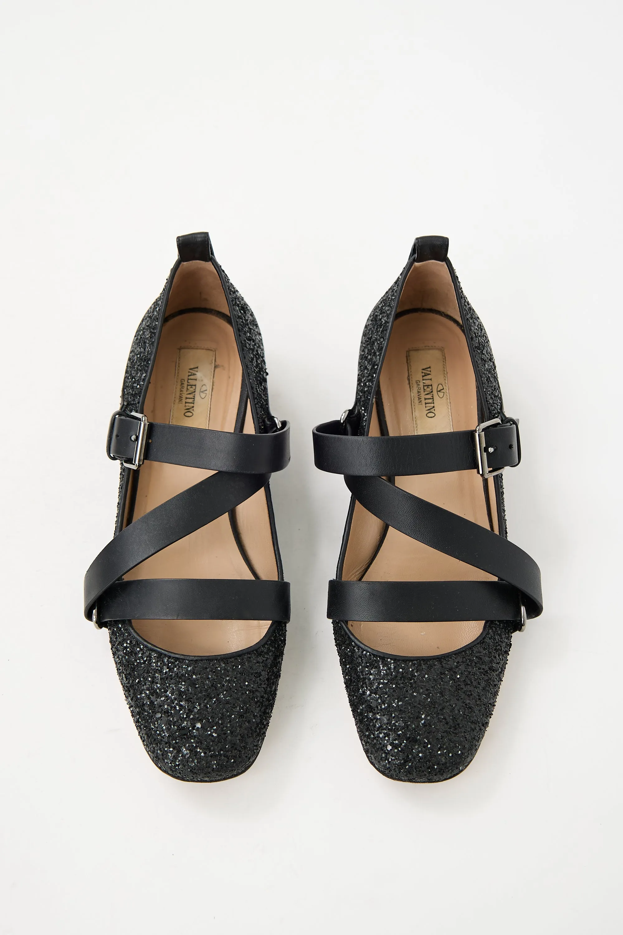 Glitter Rockstud Flat sold by VSP Consignment product image thumbnail 2