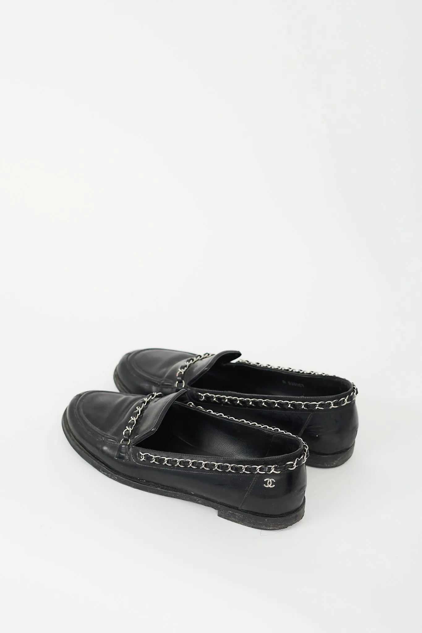 Leather Chain CC Loafer sold by VSP Consignment product image thumbnail 4