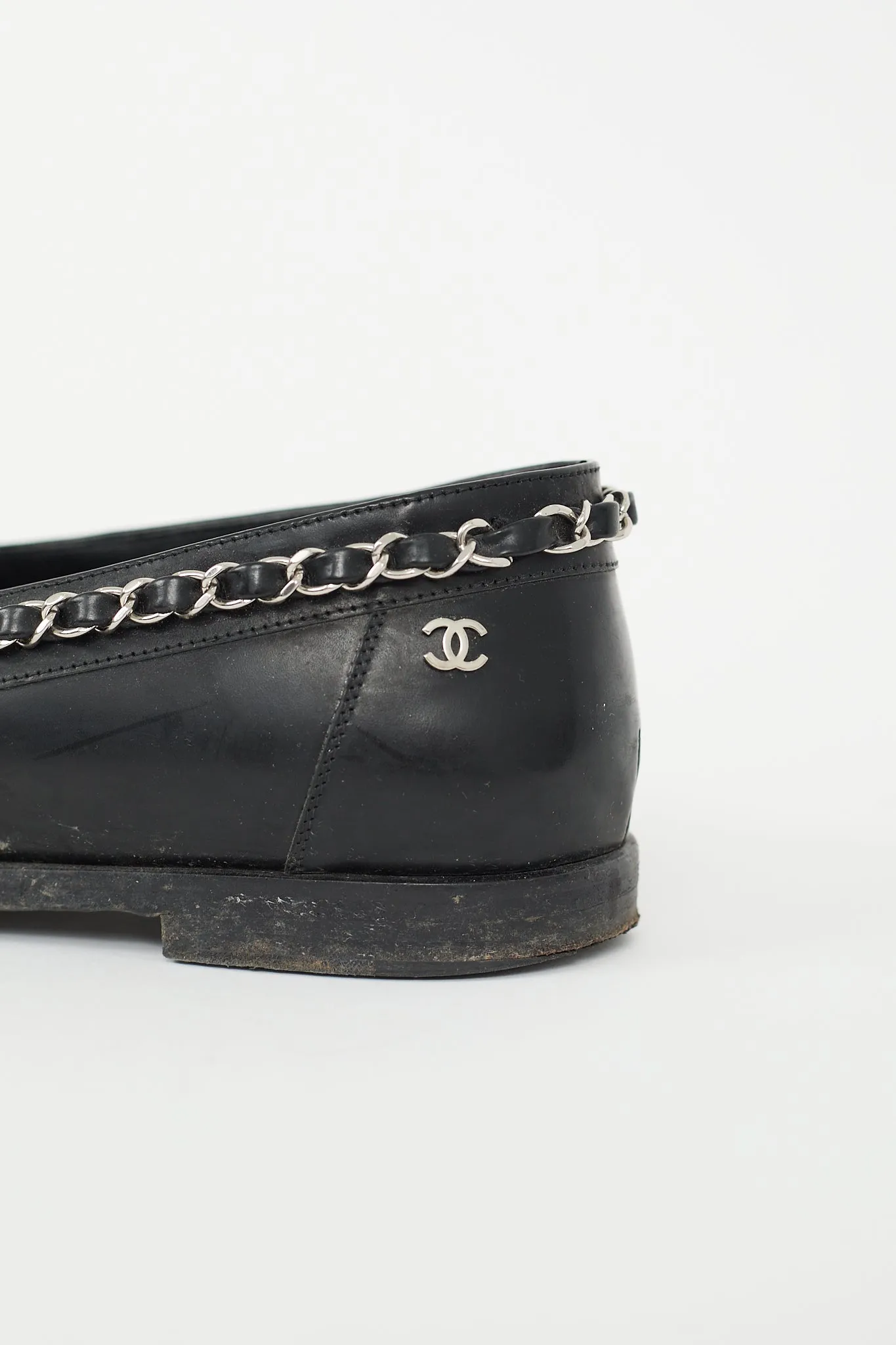 Leather Chain CC Loafer sold by VSP Consignment product image thumbnail 2