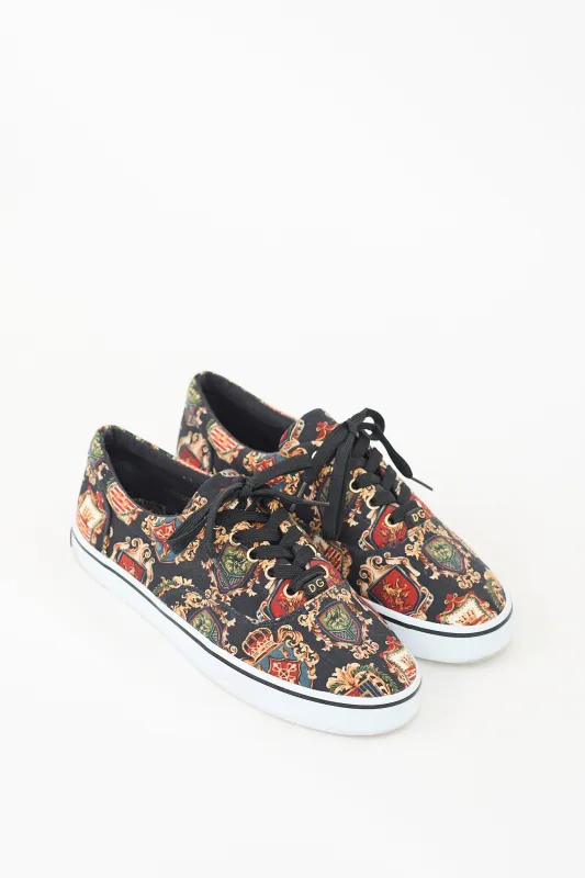 Canvas Printed Low Top Sneaker made by VSP Consignment