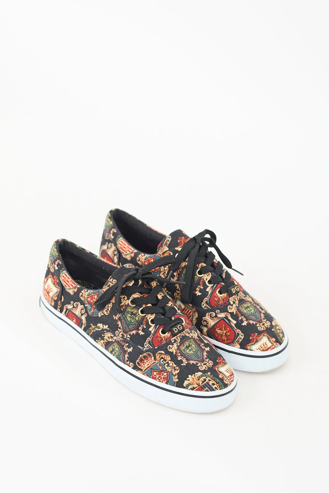 Canvas Printed Low Top Sneaker sold by VSP Consignment