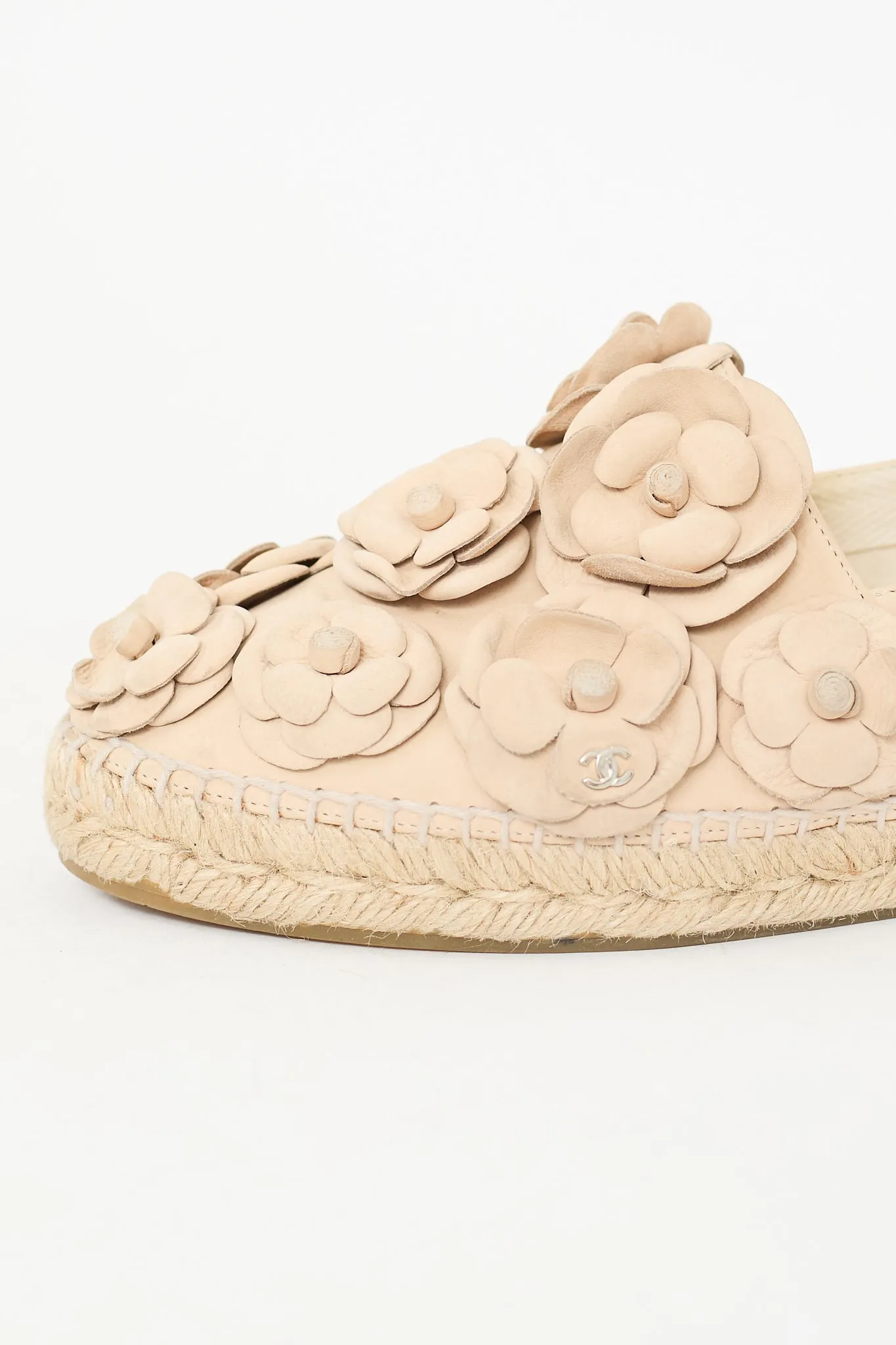 Suede Camellia CC Espadrille Sneaker sold by VSP Consignment product image thumbnail 4