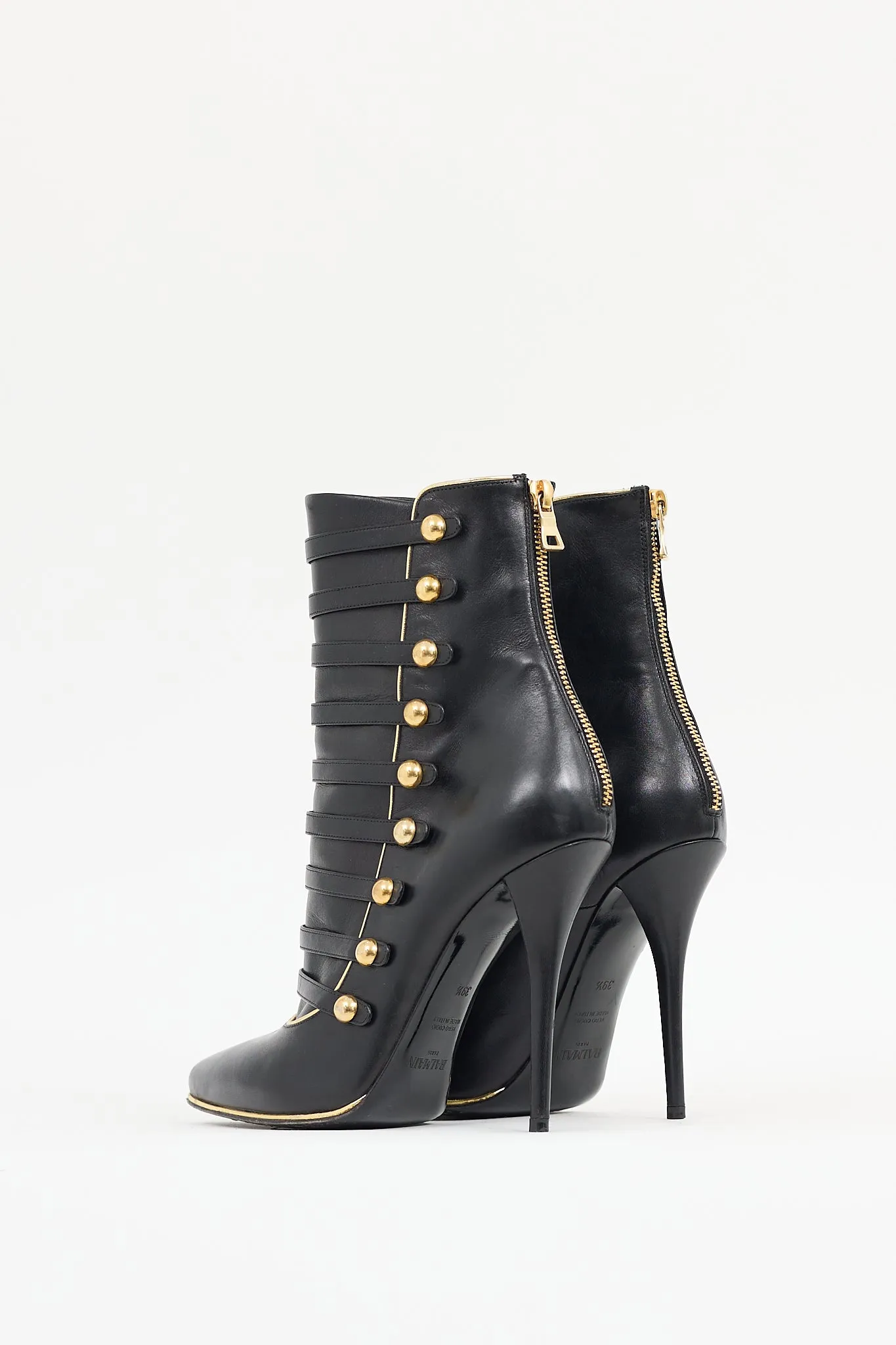 Leather Alienor Stiletto Boot sold by VSP Consignment product image thumbnail 4