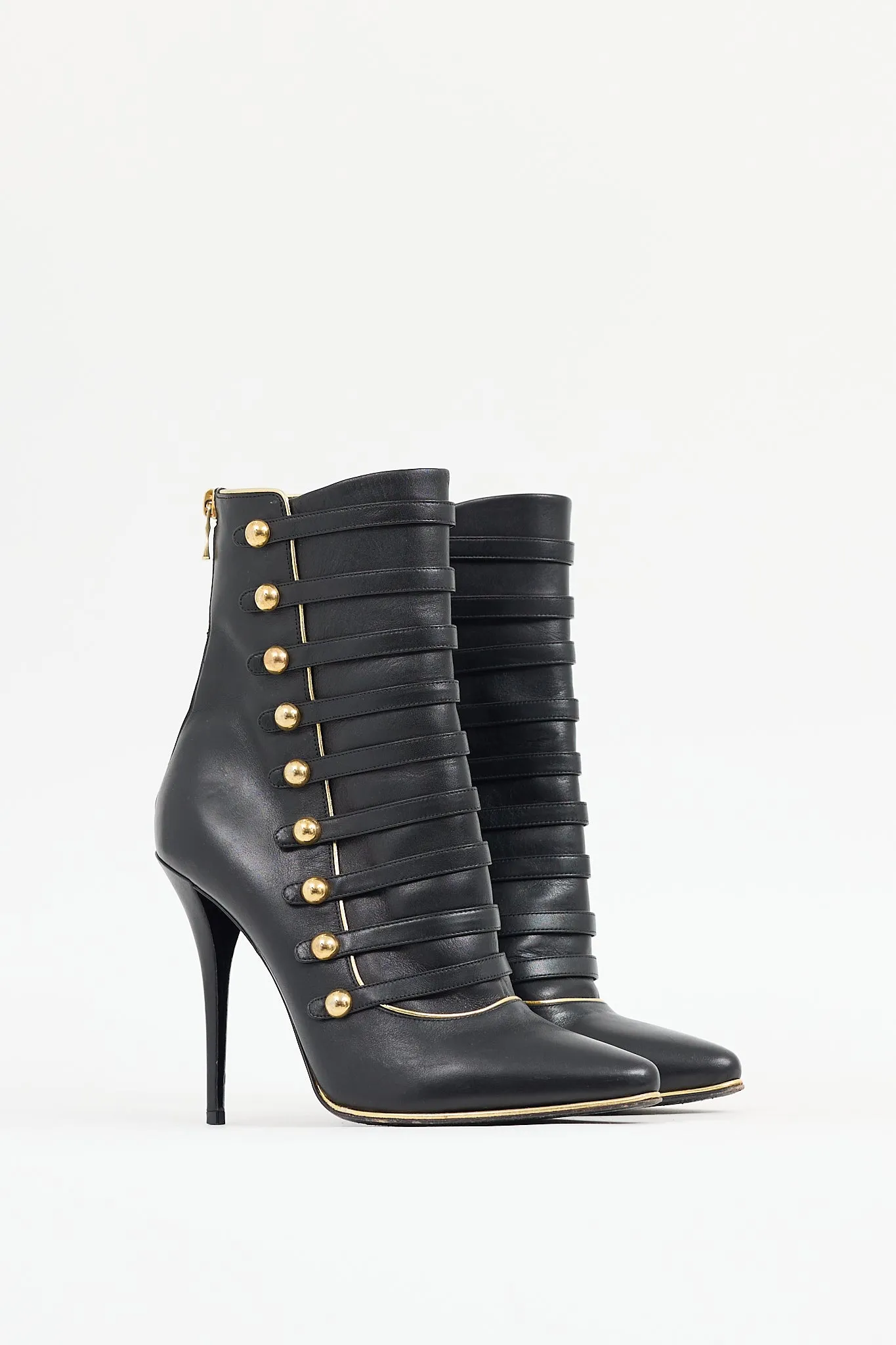 Leather Alienor Stiletto Boot sold by VSP Consignment product image thumbnail 2